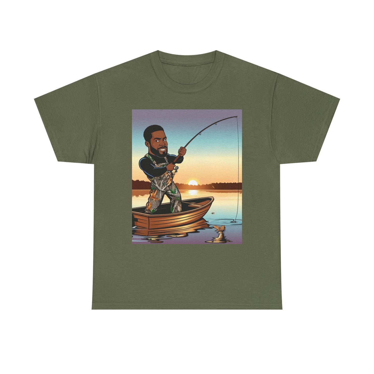 Handsome Fisherman Unisex Cotton Tee