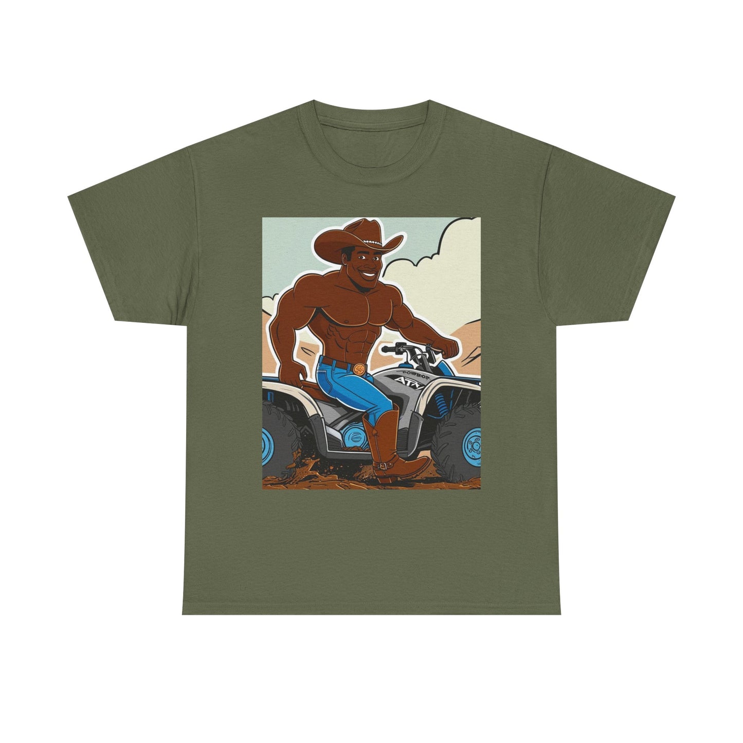 Big Cowboy Adventure Unisex Cotton Tee