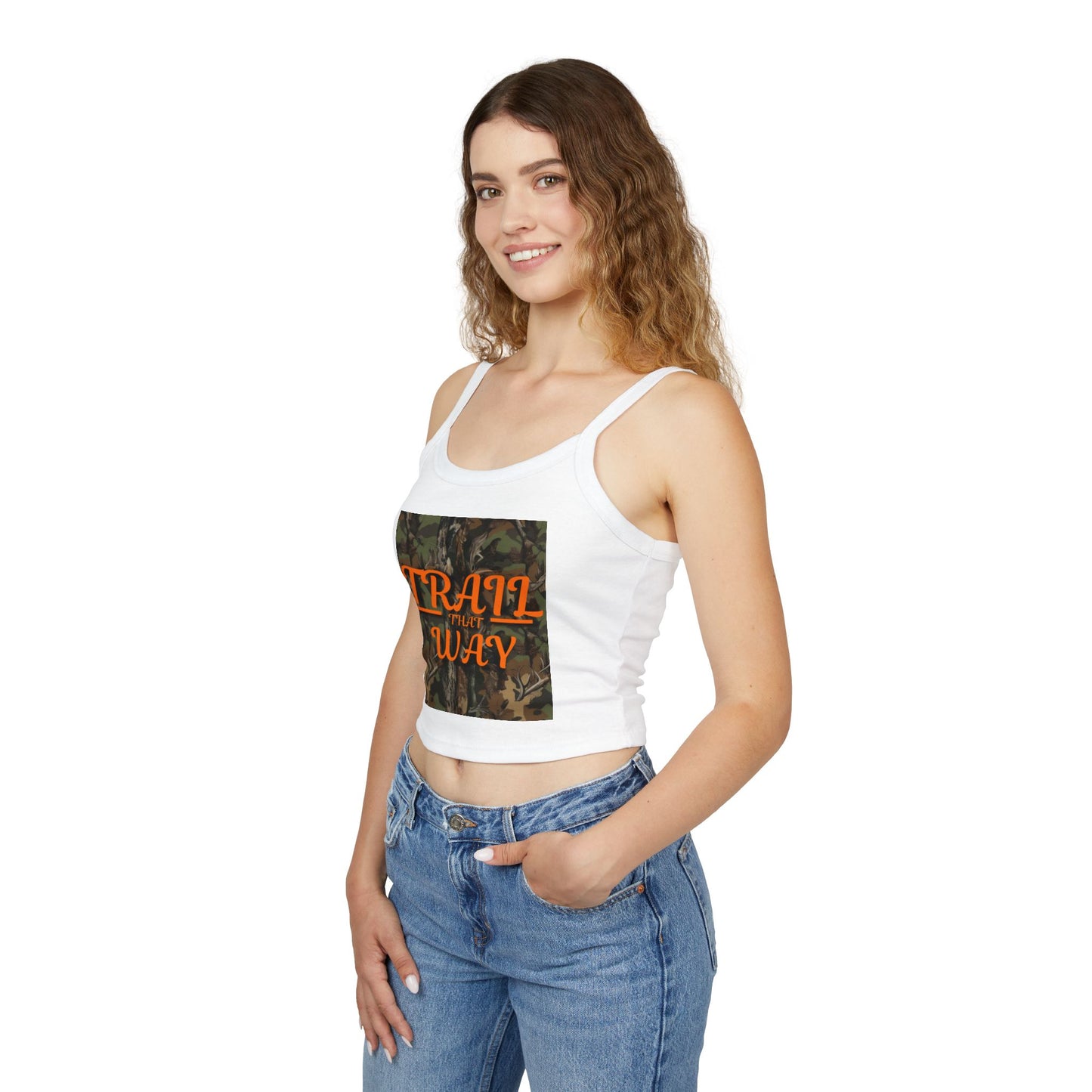 Trail That Way Women's Spaghetti Strap Tank Top