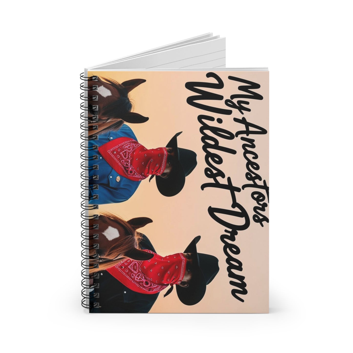 Pay Homage Spiral Notebook - Ruled Line