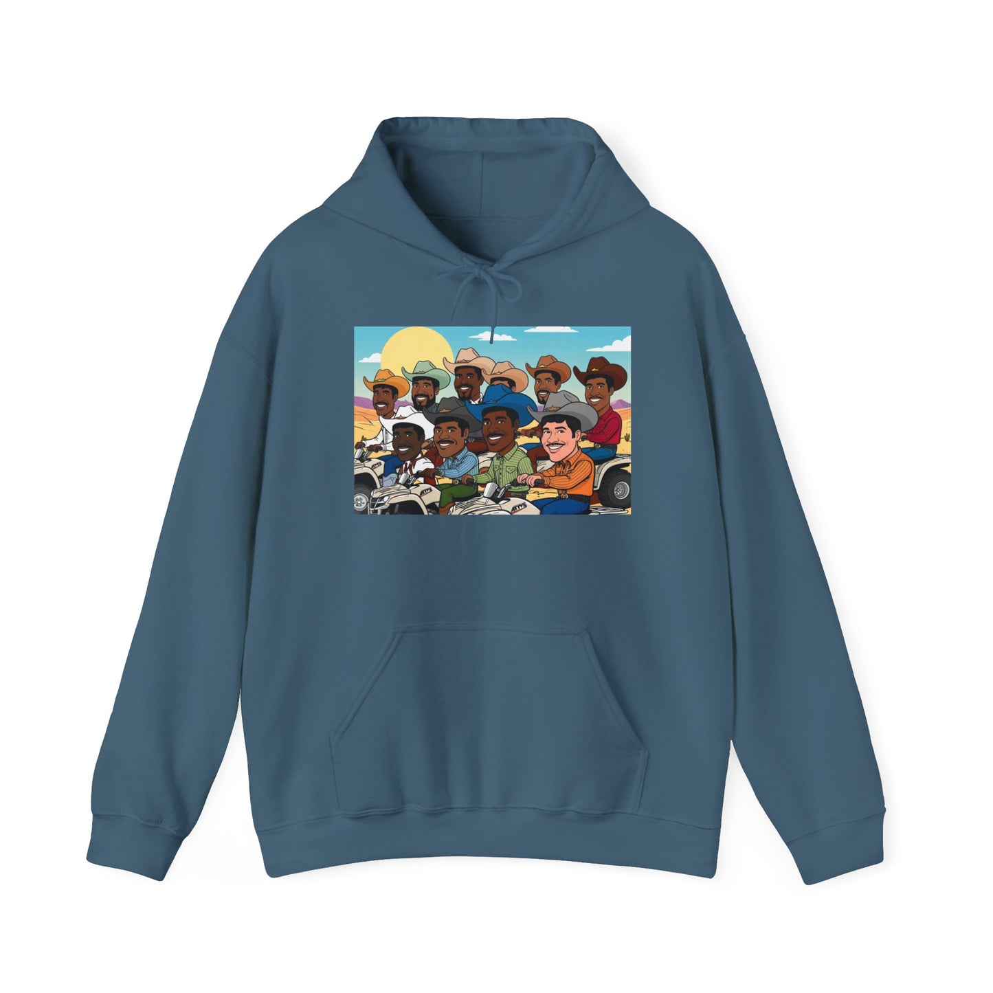 Retro Cowboy Adventure Hoodie