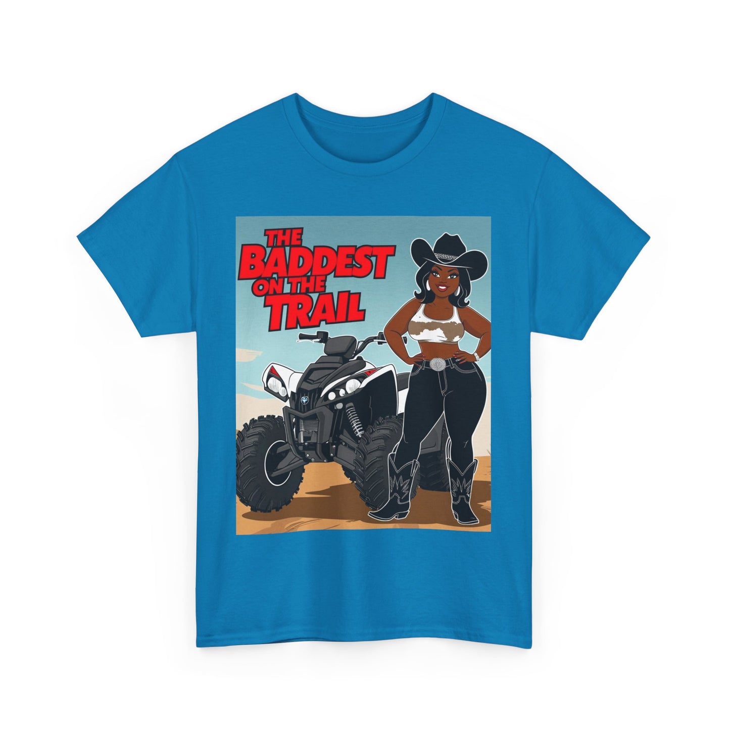 Baddest on the Trail Unisex Cotton Tee