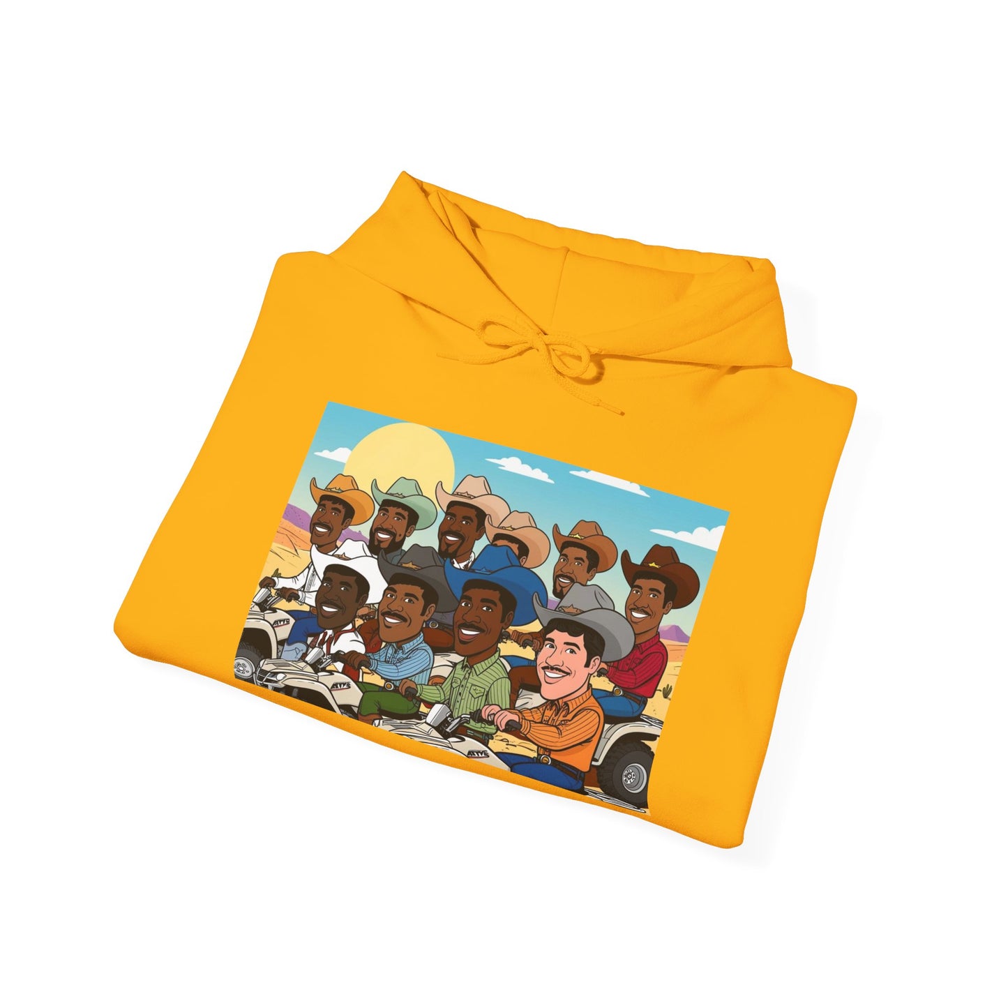 Retro Cowboy Adventure Hoodie