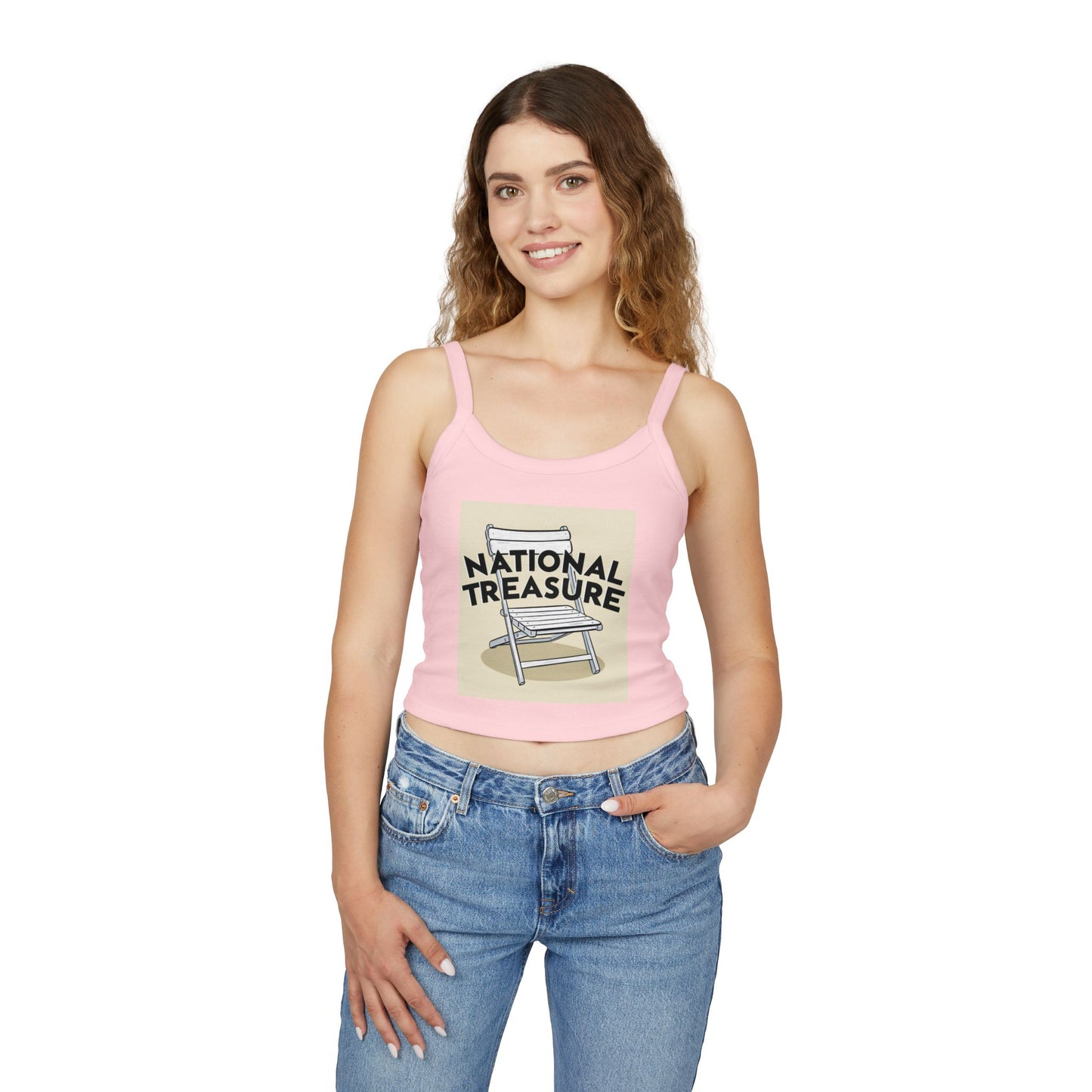 National Treasure Women's Spaghetti Strap Tank Top