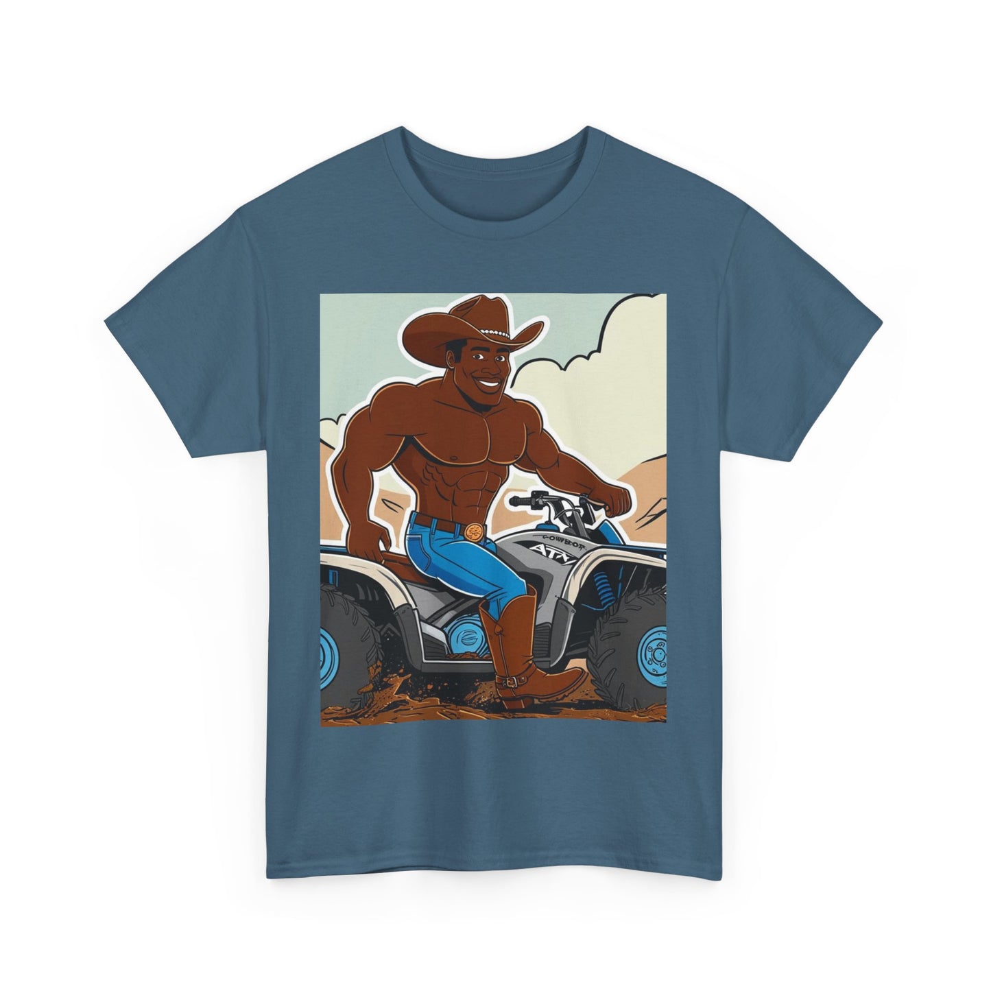 Big Cowboy Adventure Unisex Cotton Tee