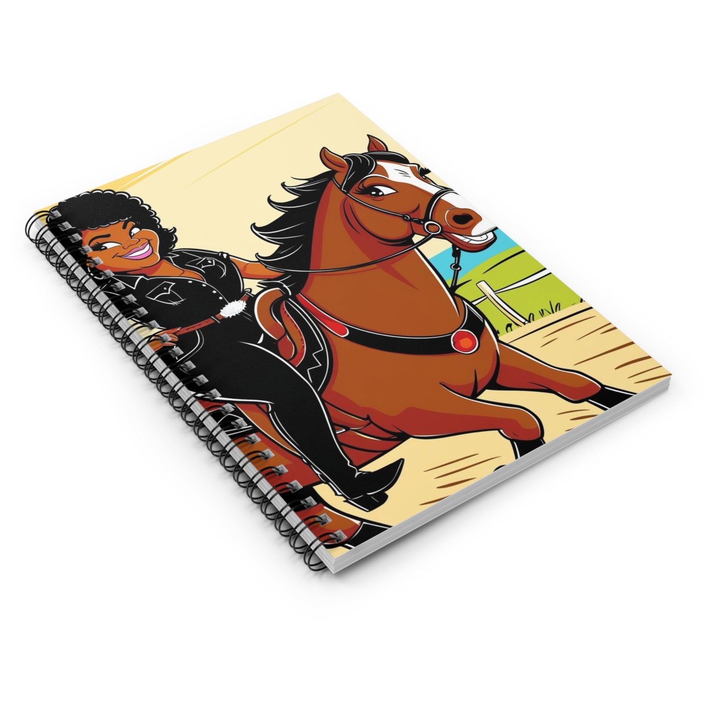 Sittin' Pretty Spiral Notebook - Ruled Line