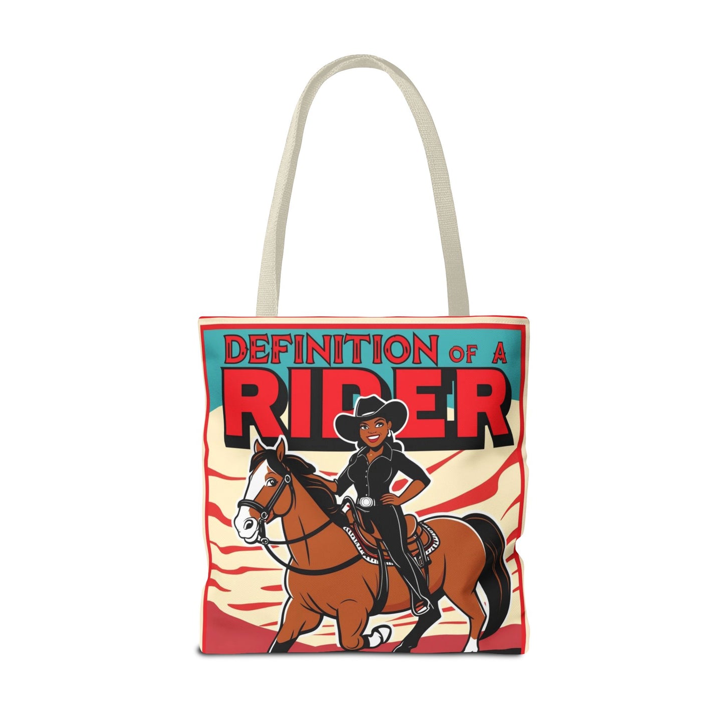 Definition of a Rider Tote Bag