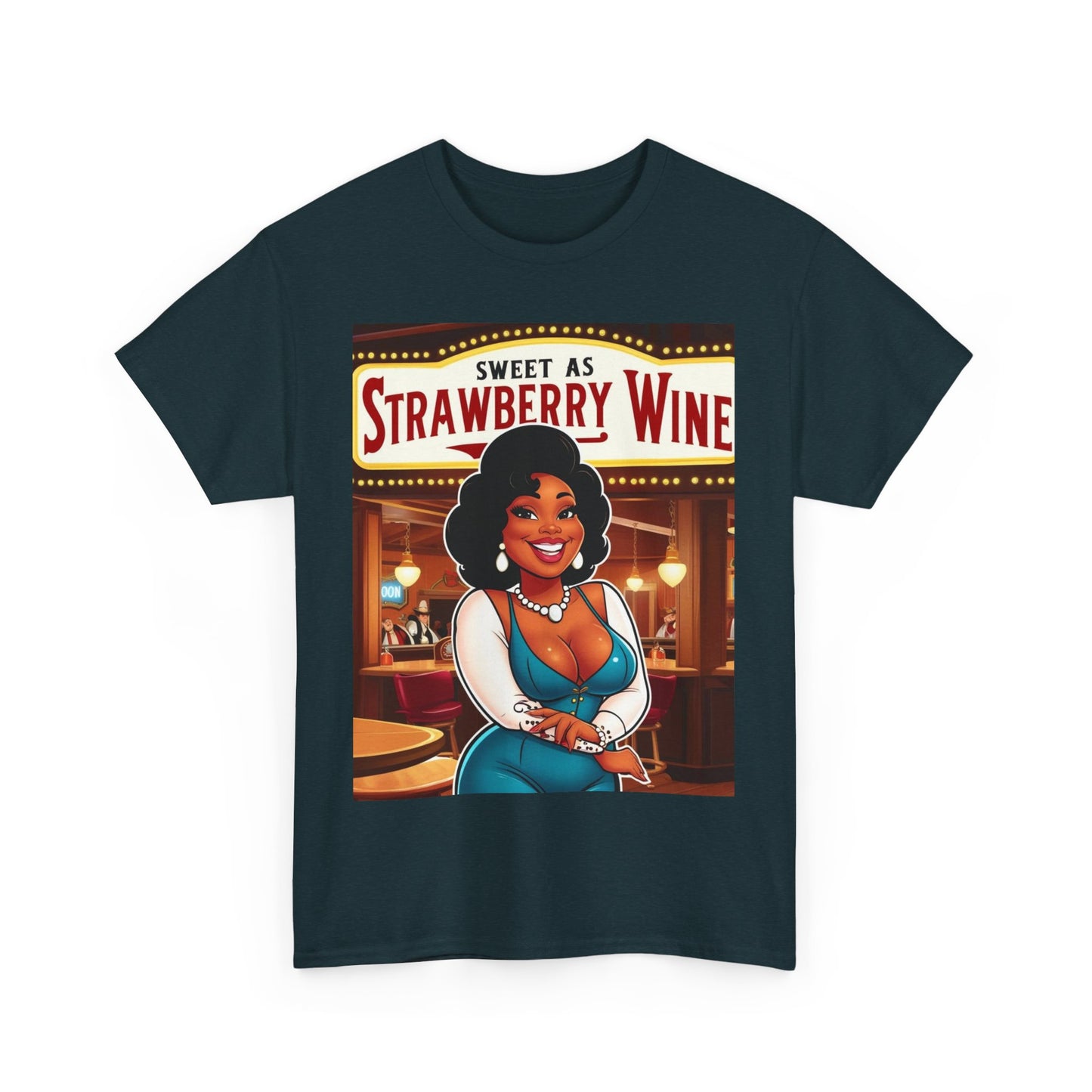 Sweet as Strawberry Wine Unisex Cotton Tee