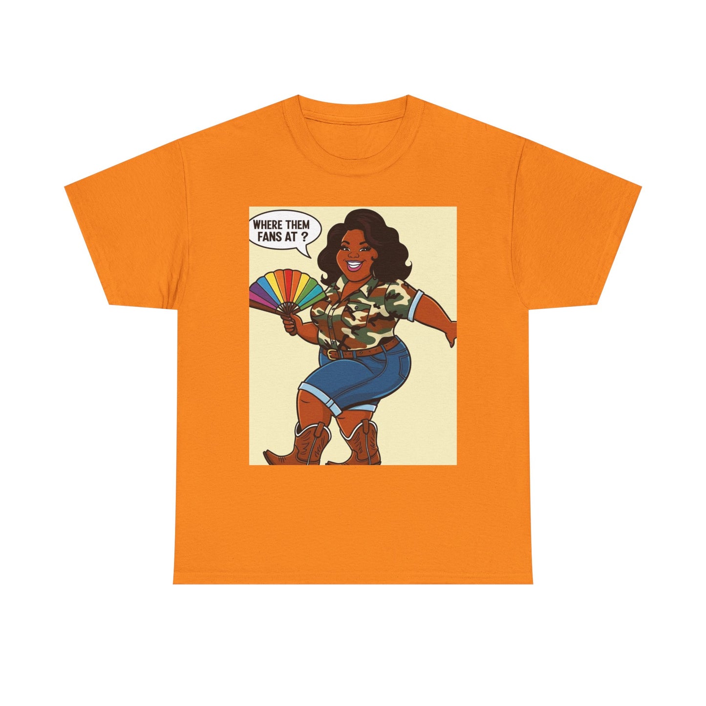 Where Them Fans At? Cotton Tee