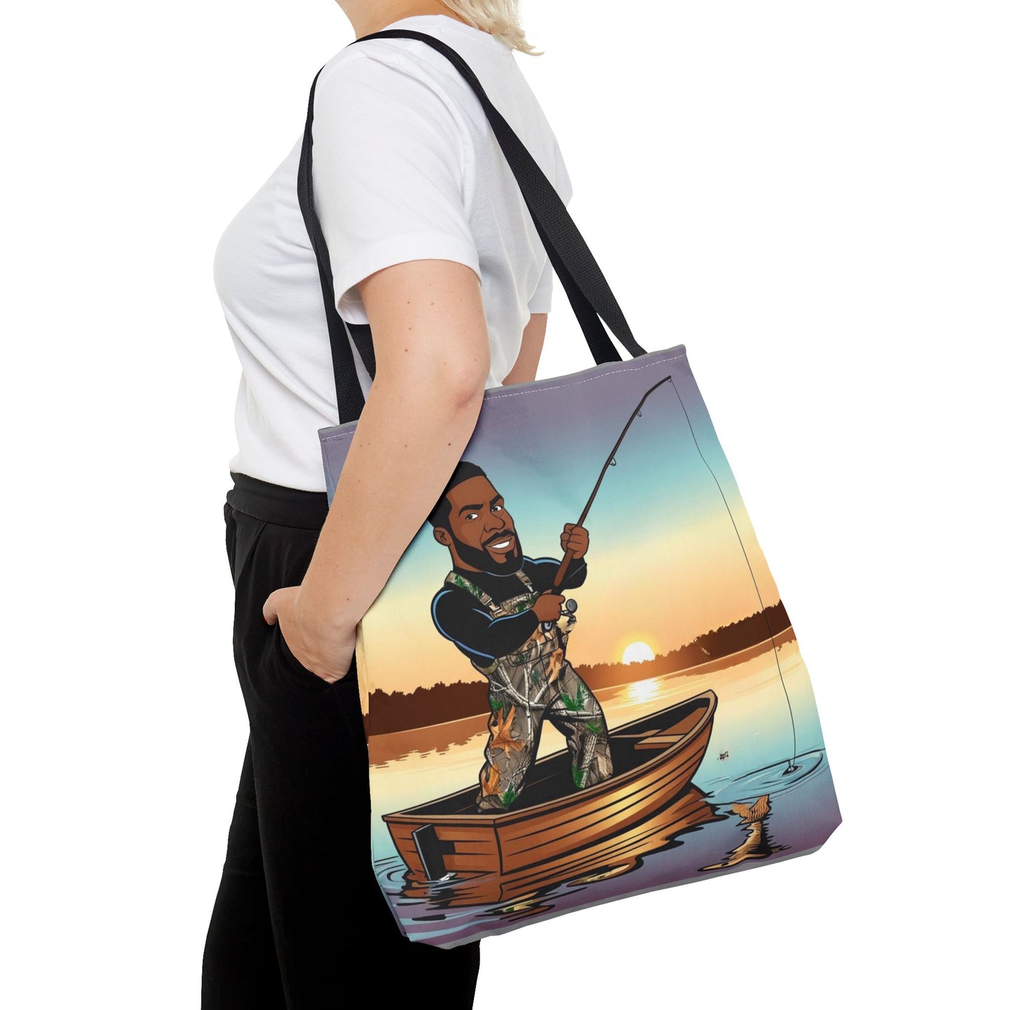 Handsome Fisherman Tote Bag