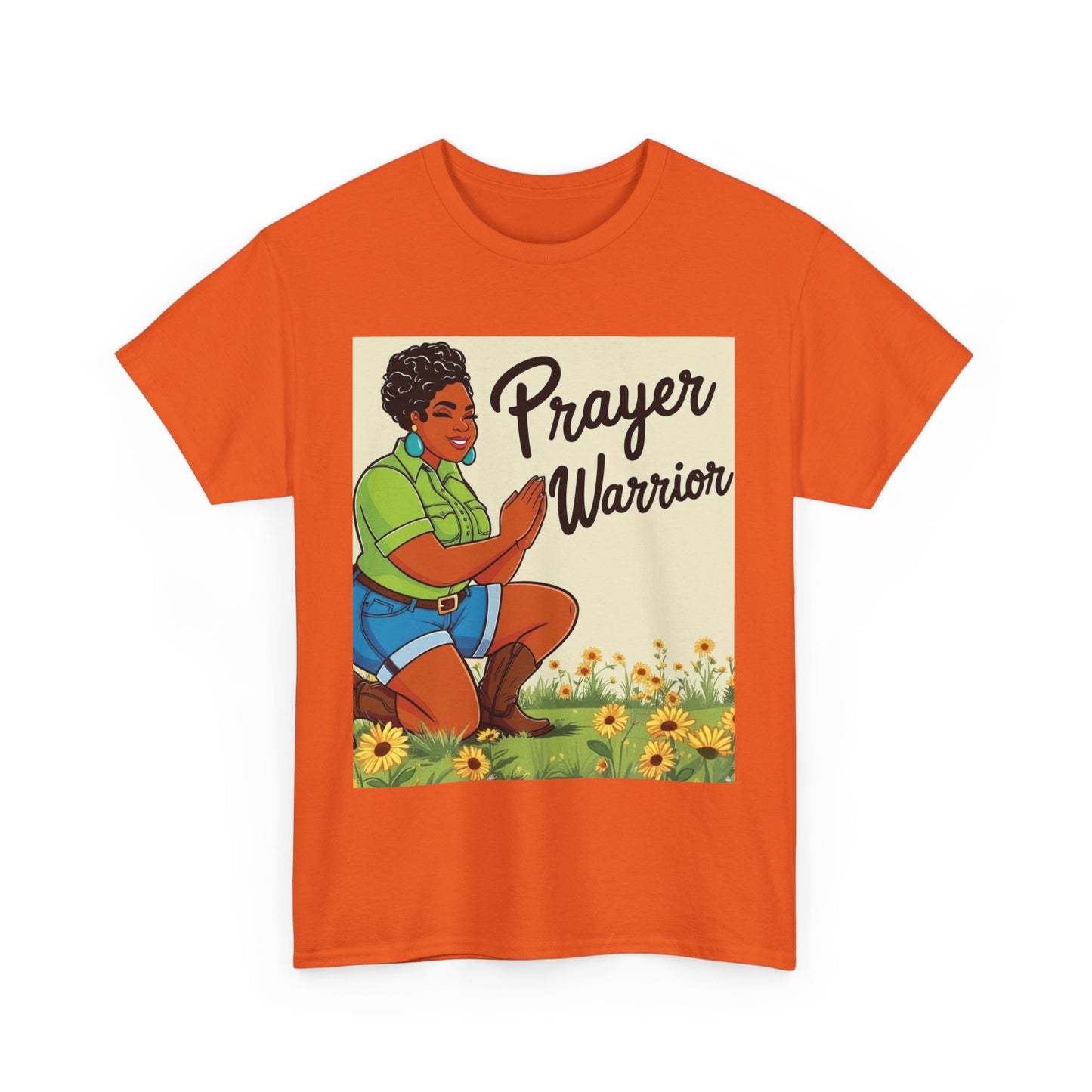Prayer Warrior Unisex Cotton Tee