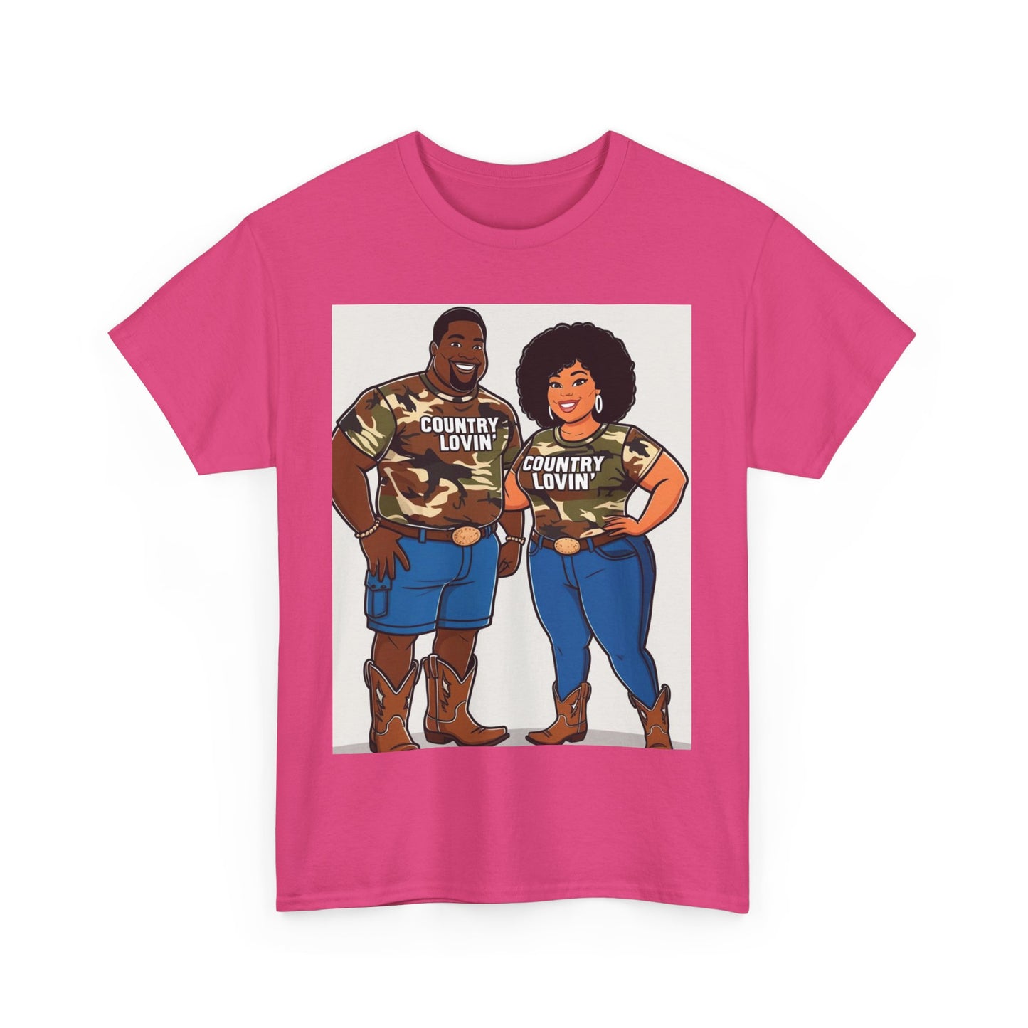 Country Lovin 2-More Colors Unisex Cotton Tee