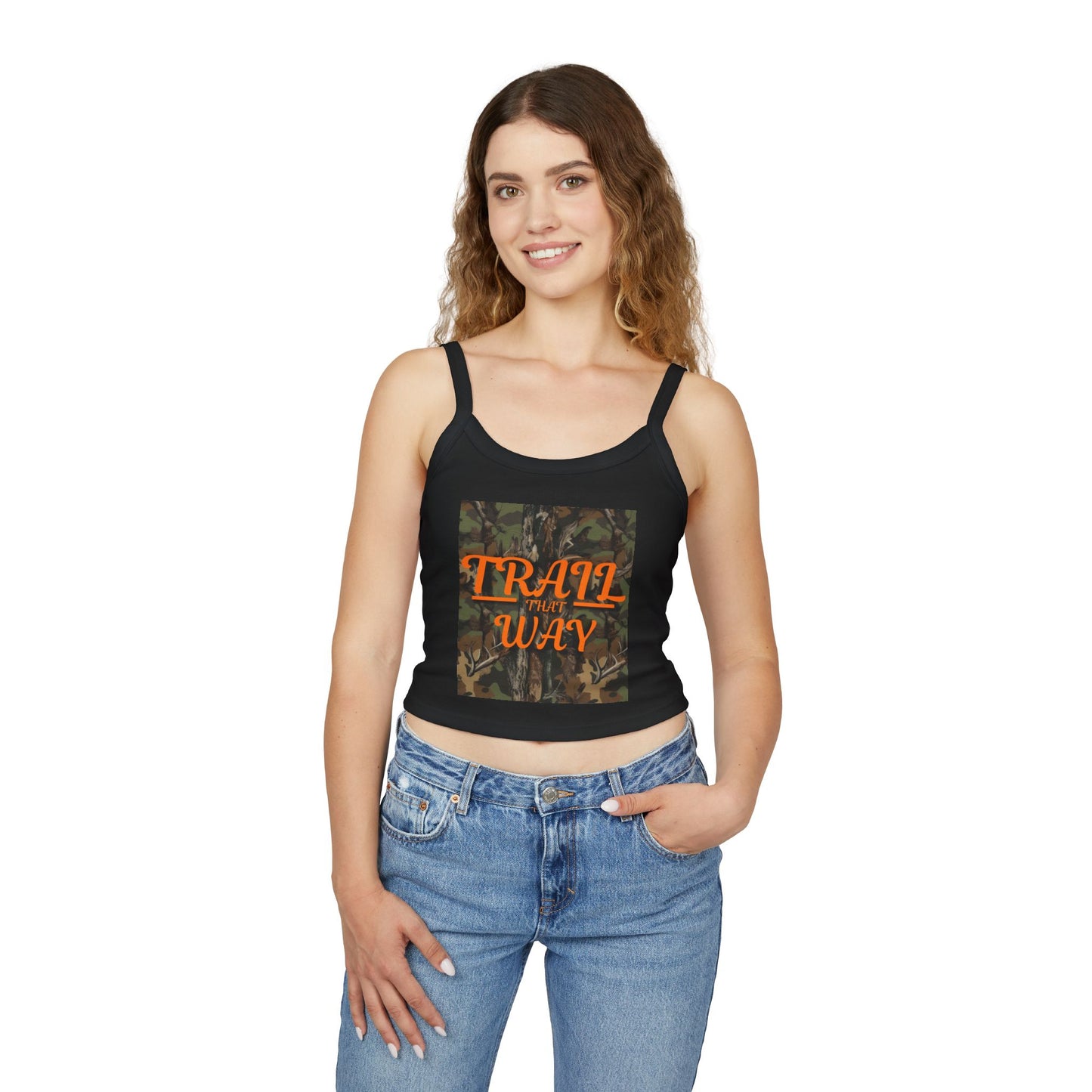 Trail That Way Women's Spaghetti Strap Tank Top