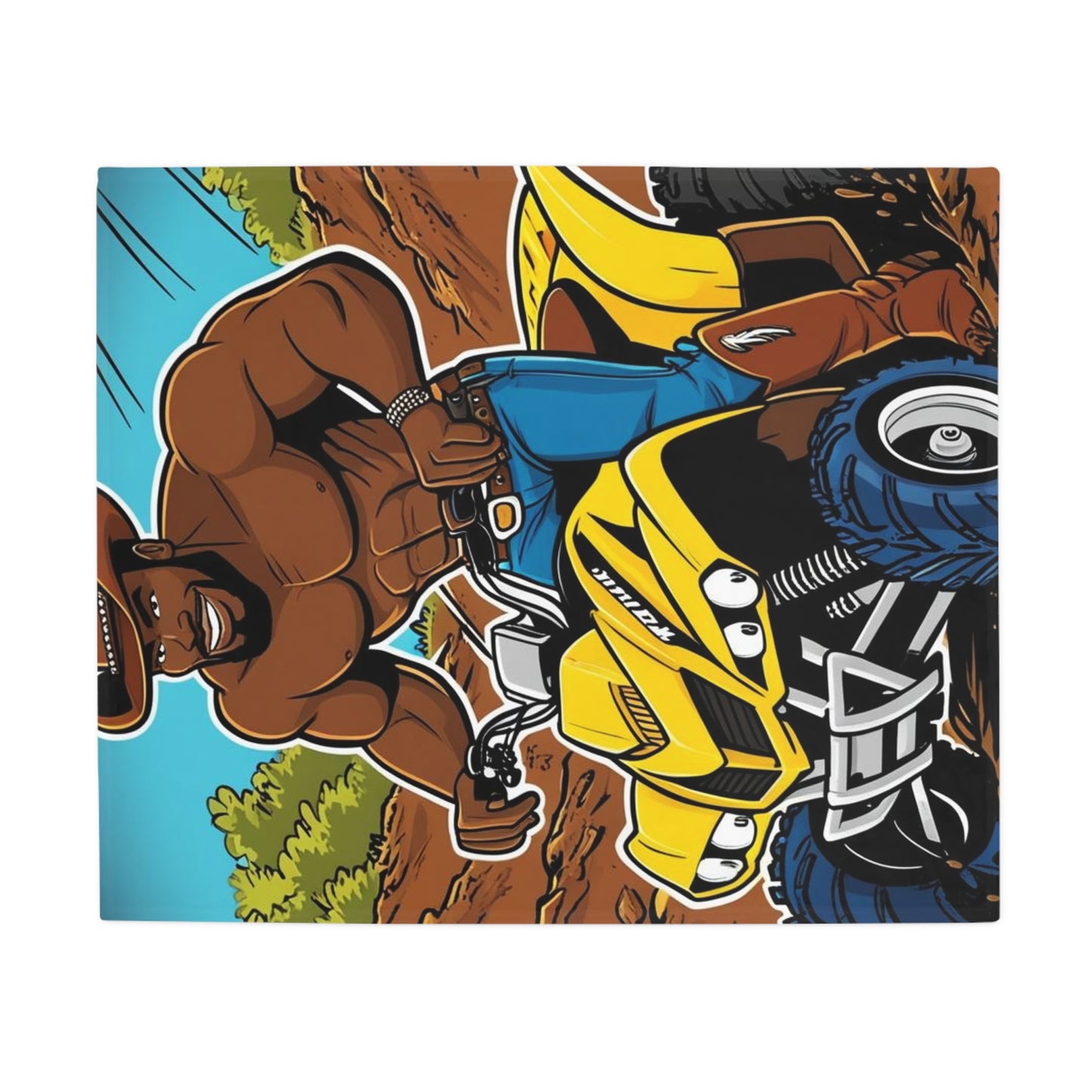 Big Boy Plush Fleece Blanket