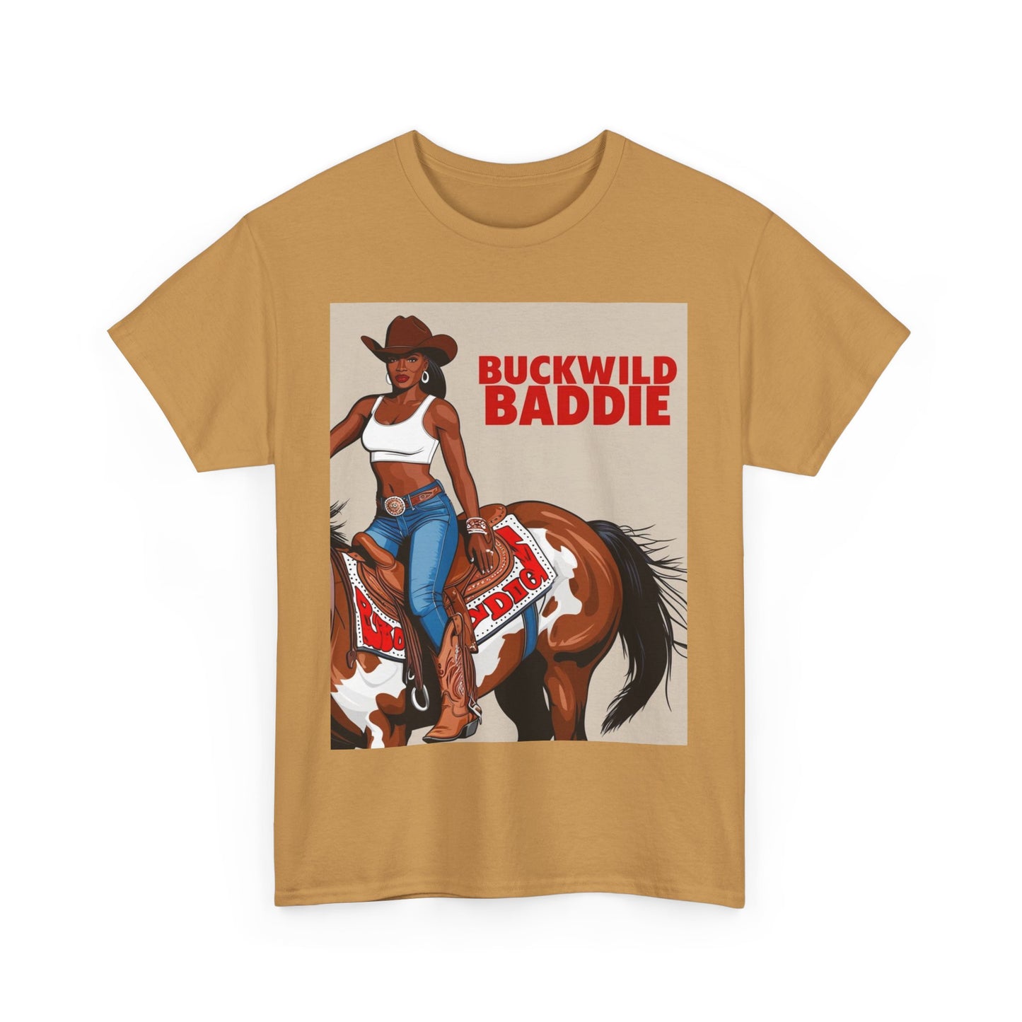 Buckwild Baddie Unisex Cotton Tee