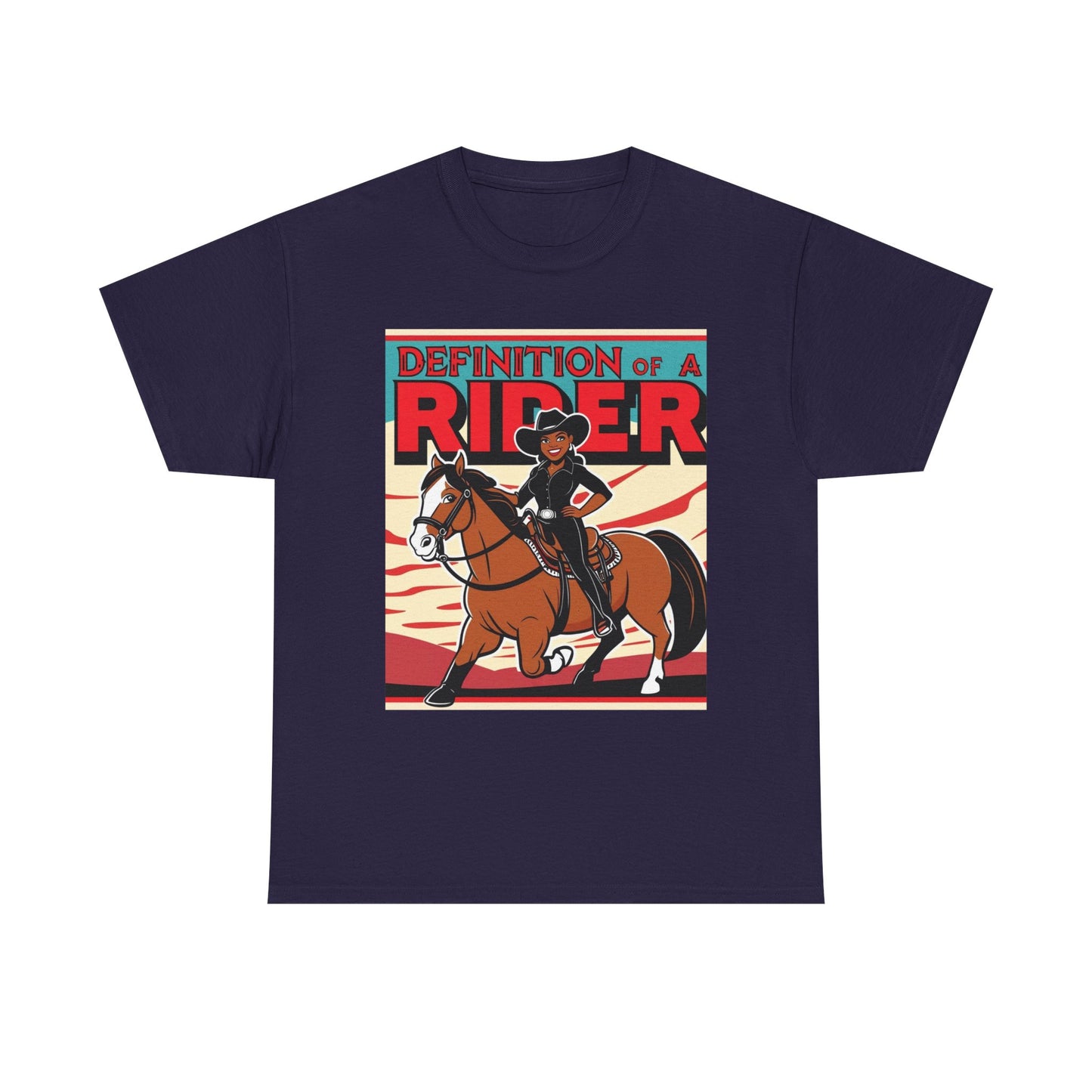 Definition of a Rider Unisex Cotton Tee