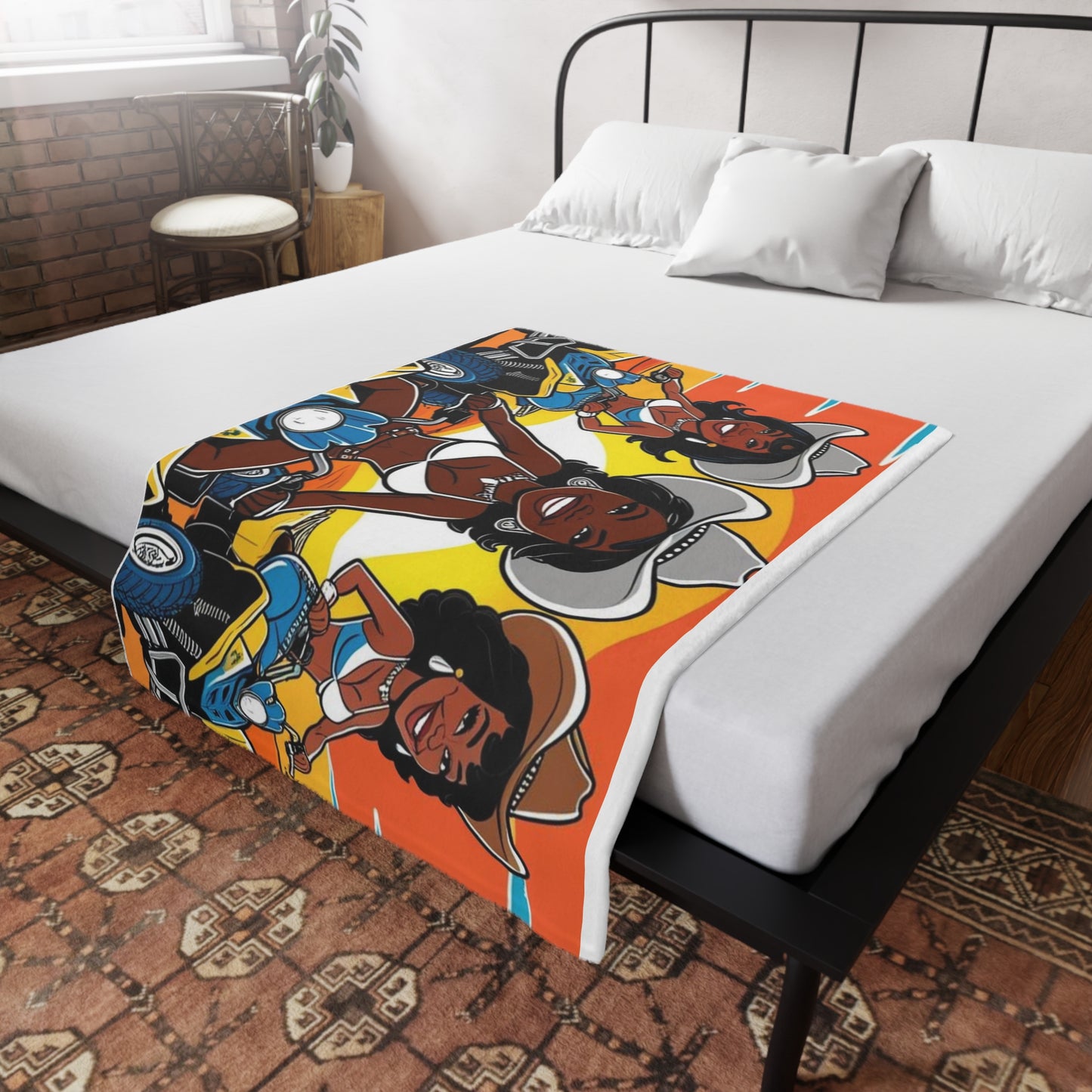 Sexy Off Roader Fleece Blanket