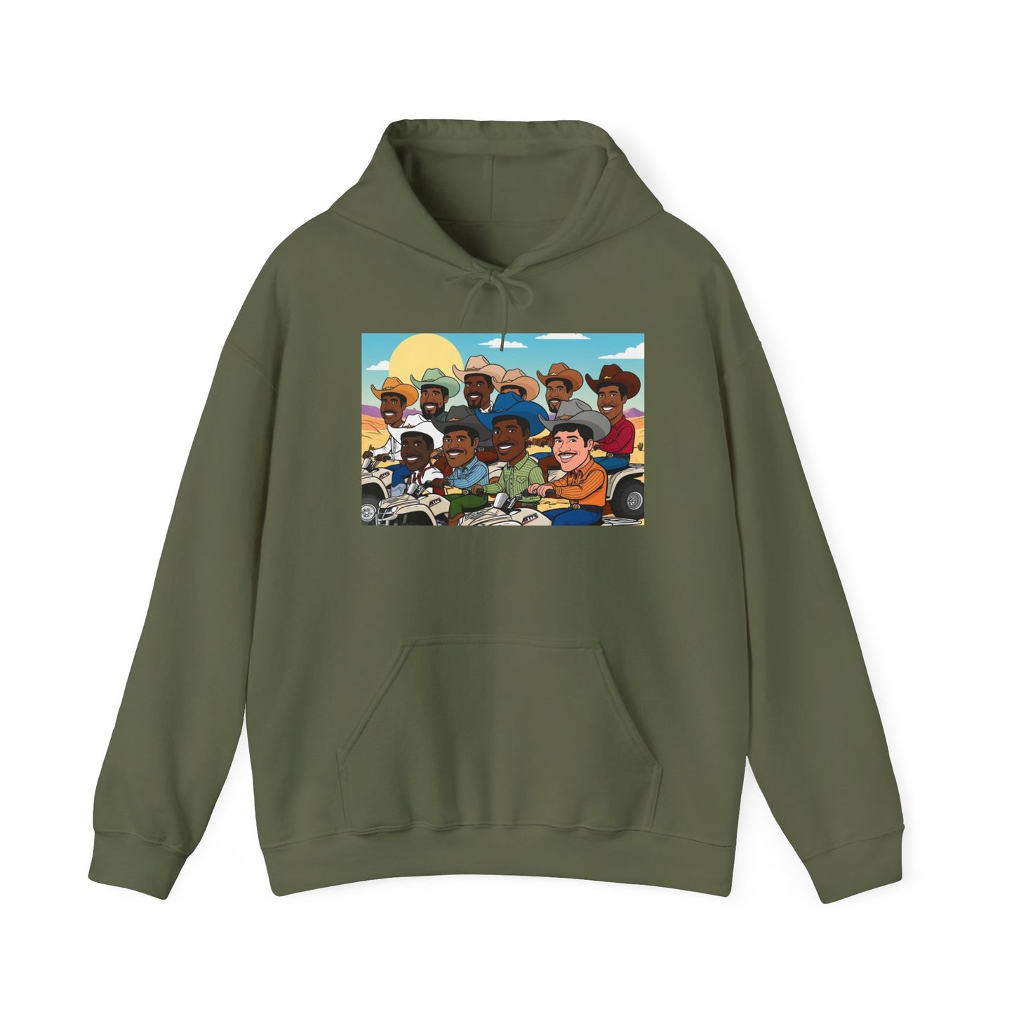 Retro Cowboy Adventure Hoodie