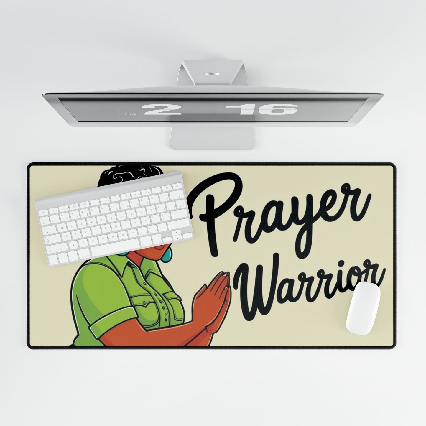 Prayer Warrior Desk Mat