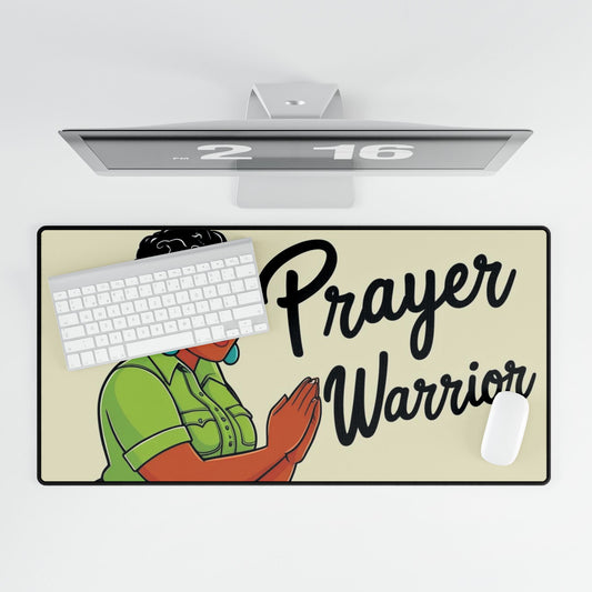 Prayer Warrior Desk Mat