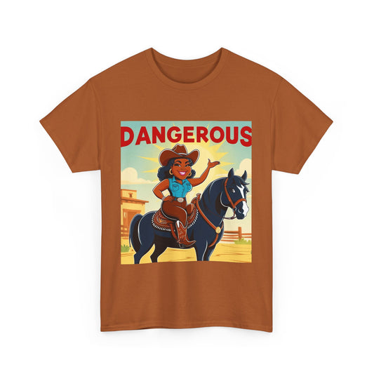 Dangerous Cowgirl Unisex Cotton Tee