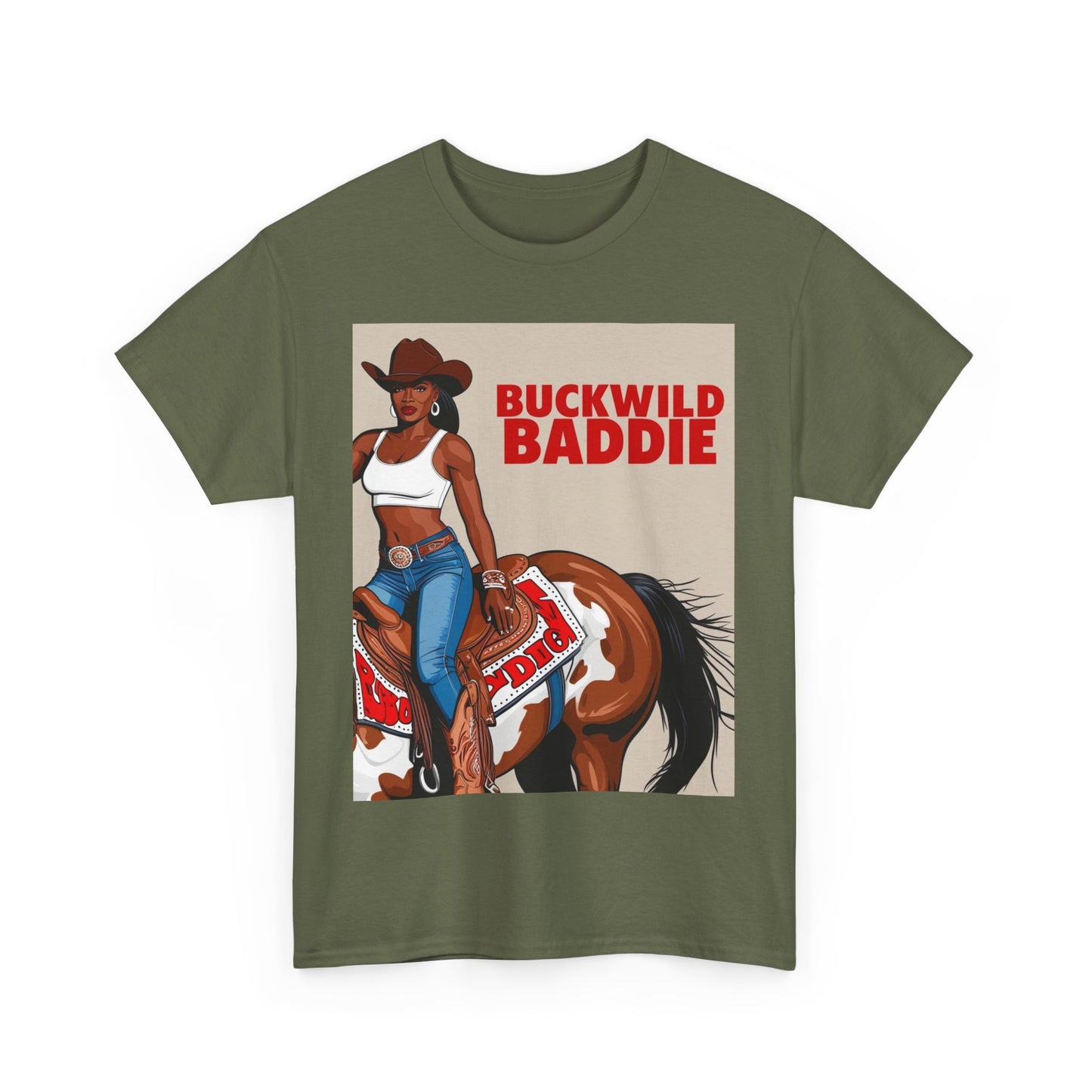 Buckwild Baddie Unisex Cotton Tee