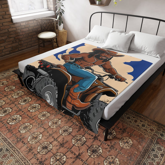 Sexy Locs Plush Fleece Blanket