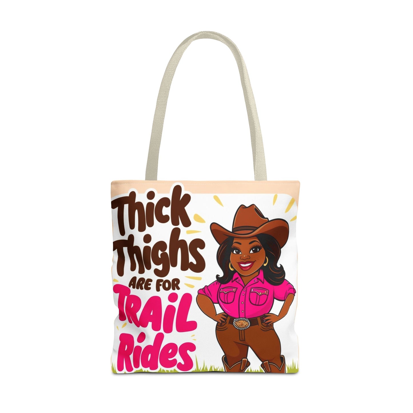 Bright Thick Thighs Tote Bag