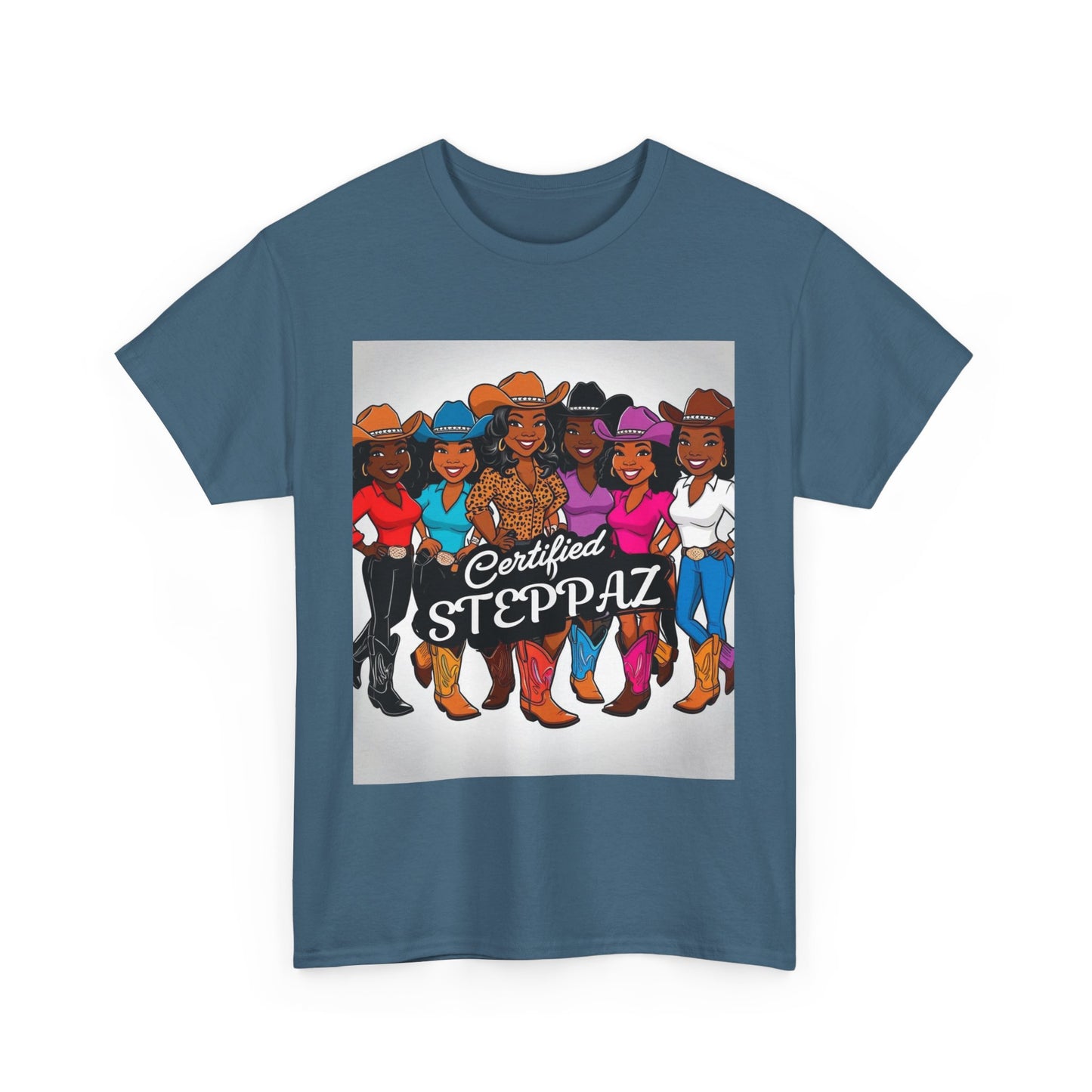 Certified Steppaz Unisex Cotton Tee 2-More Colors