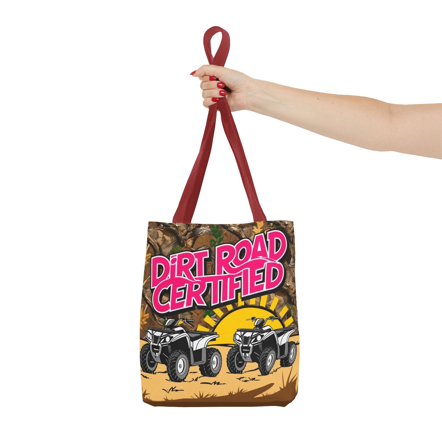 Dirt Road Certified Pink Tote Bag