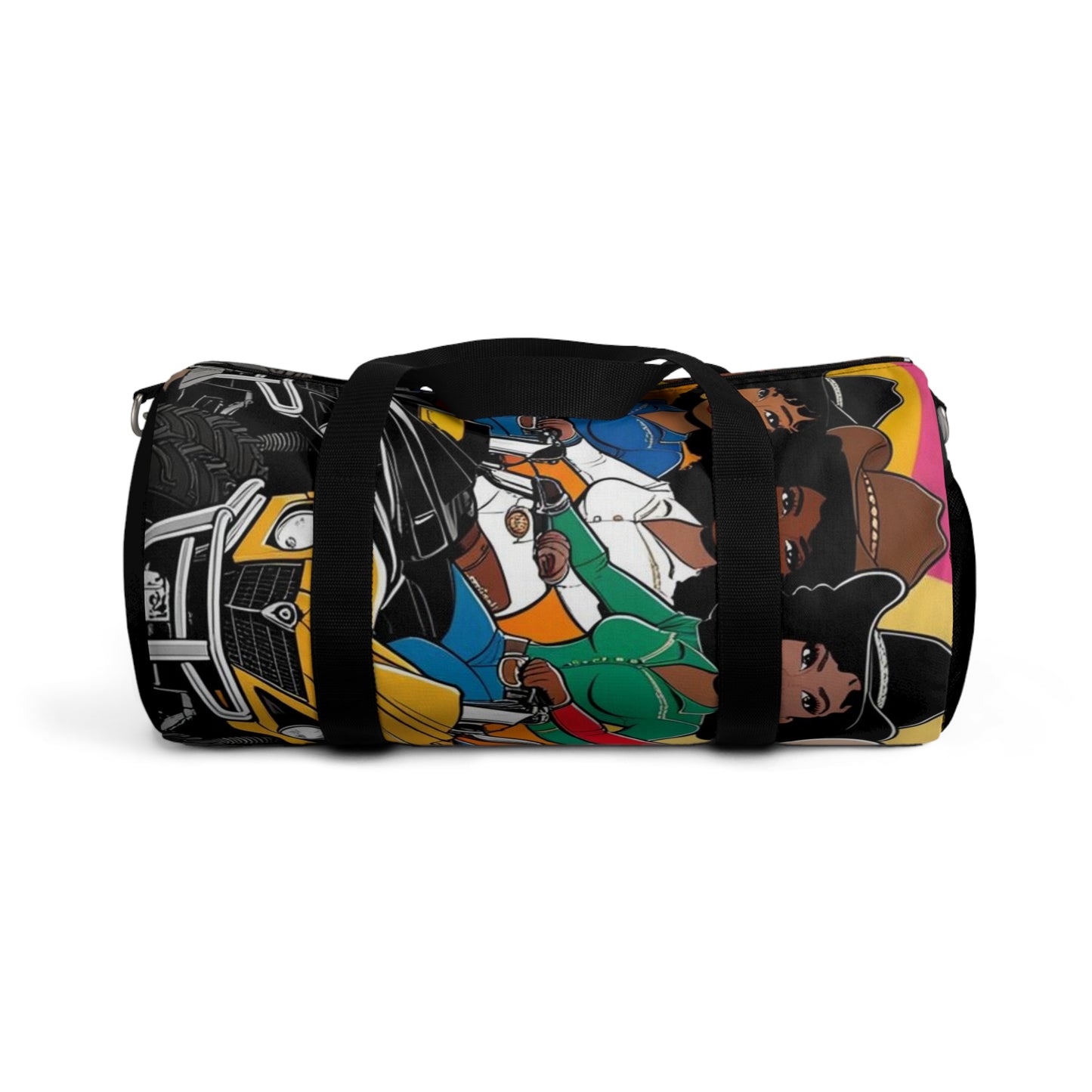 Bright Melanin Duffel Bag - Perfect for Travel and Fitness Lovers