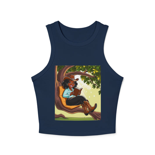 Country Nerdin' Racer Tank Top for Women