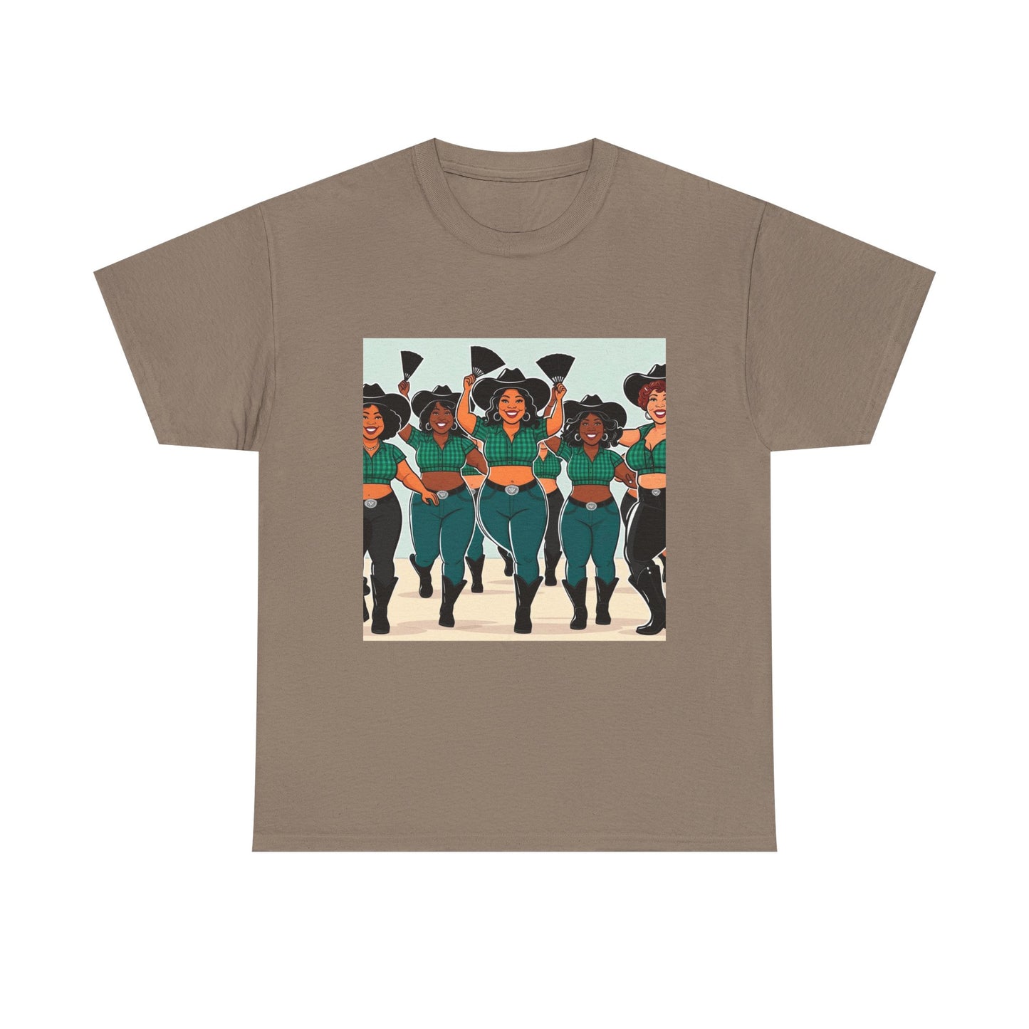 Group Dancers Tee - Unisex Cotton Shirt