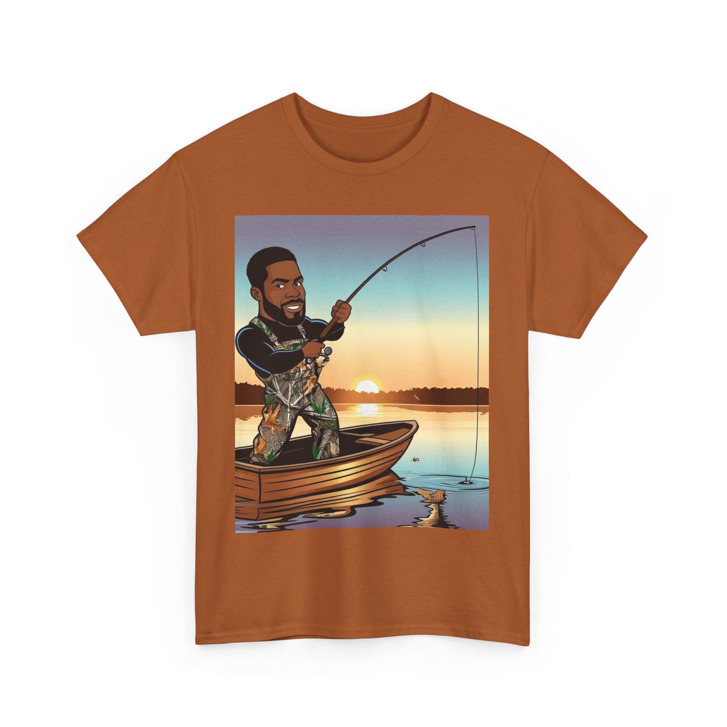 Handsome Fisherman Unisex  Cotton Tee