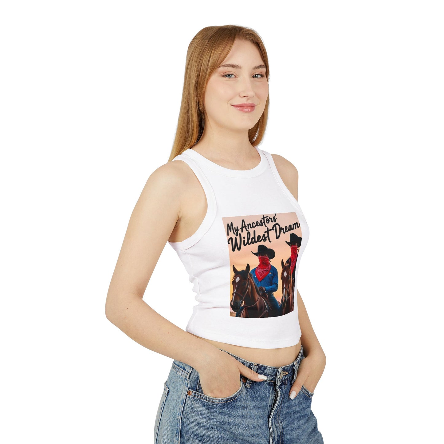 Pay Homage Women's Micro Rib Racer Tank Top