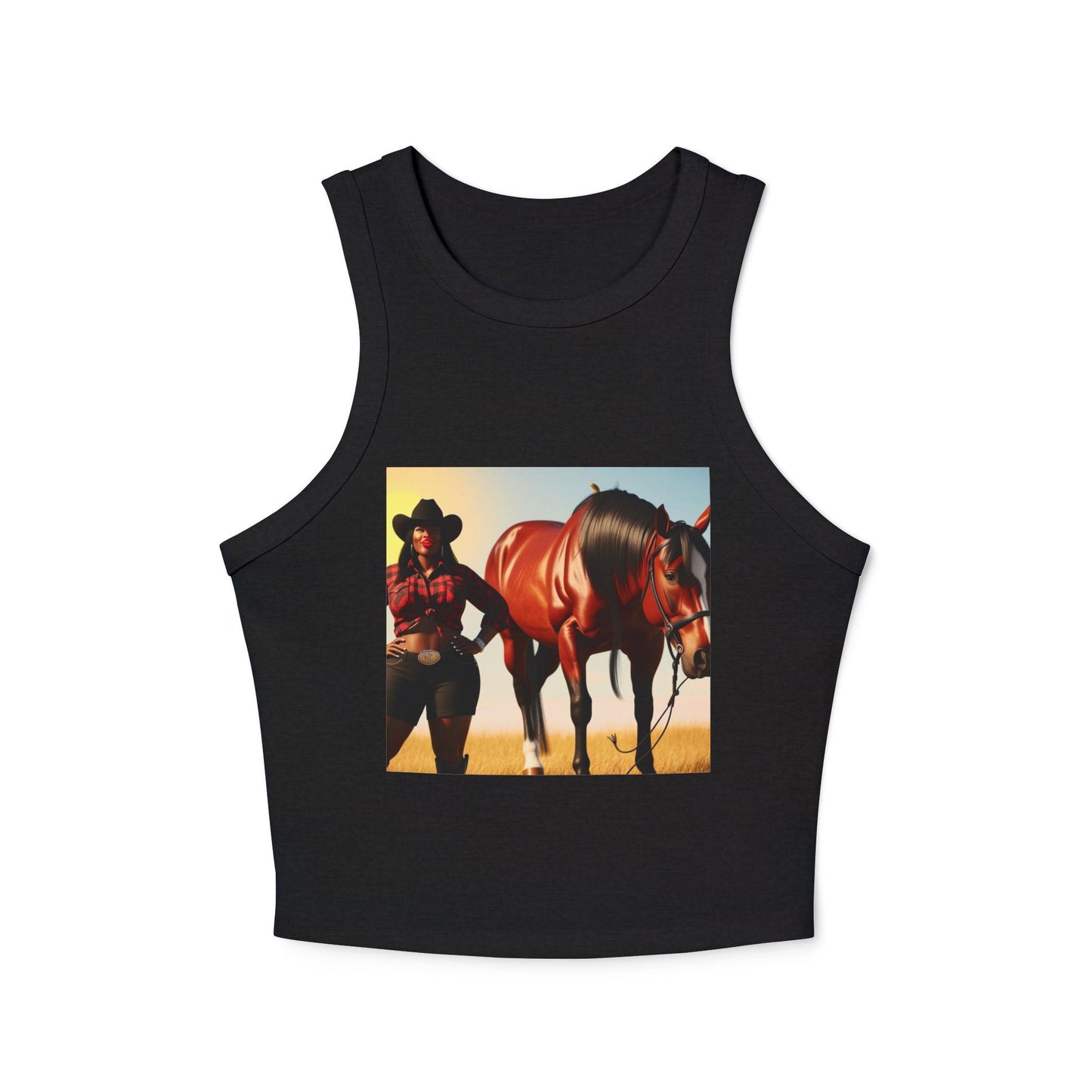 Thickums Racer Tank Top