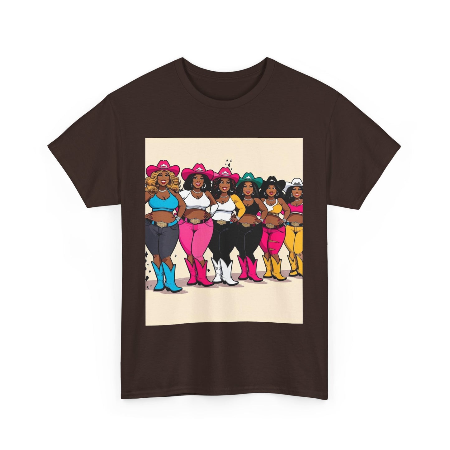Group Dancers Unisex Cotton Tee