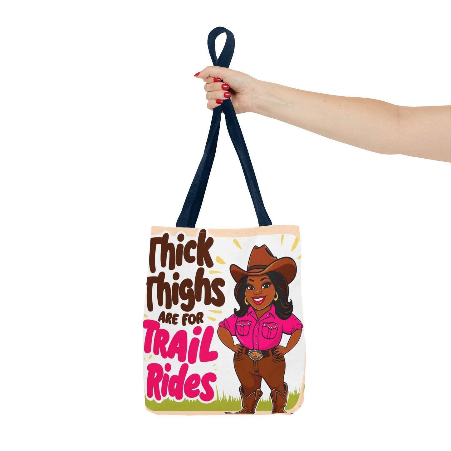 Bright Thick Thighs Tote Bag
