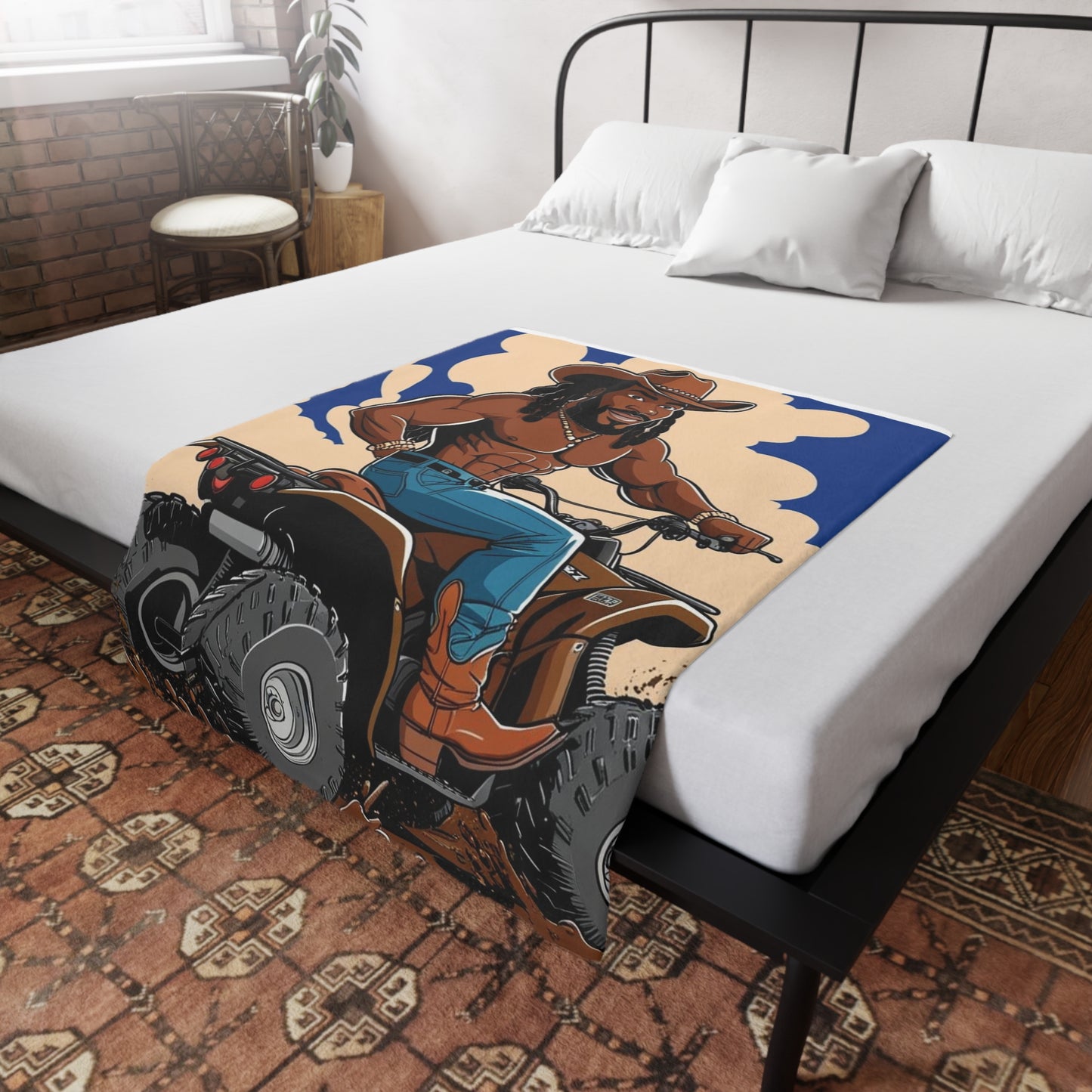 Sexy Locs Plush Fleece Blanket