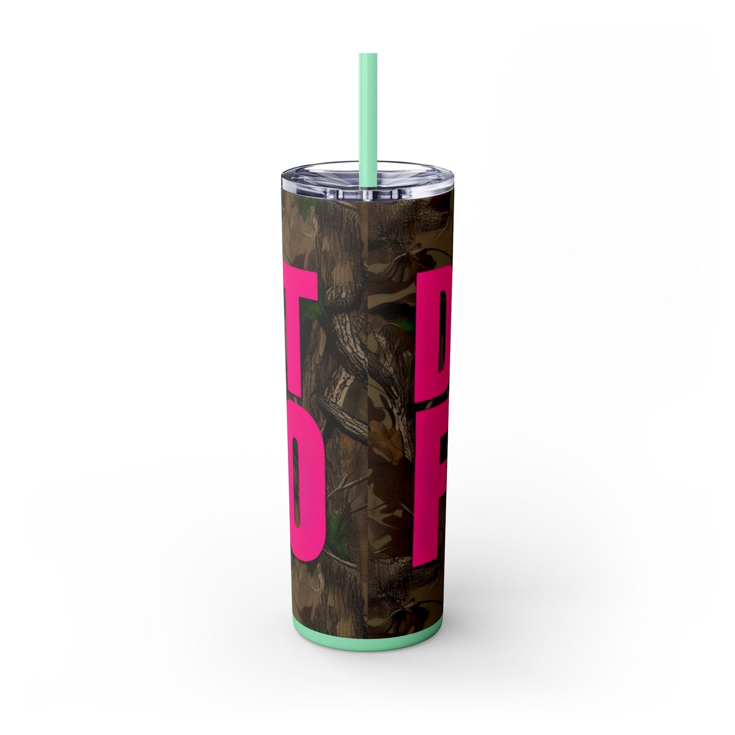 Don't F.A.F.O. Skinny Tumbler with Straw - 20oz