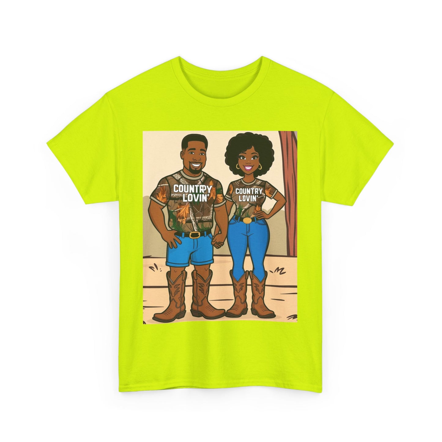 Country Lovin 2-More Colors Unisex Cotton Tee