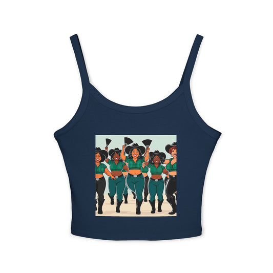 Group Dancers Spaghetti Strap Tank Top