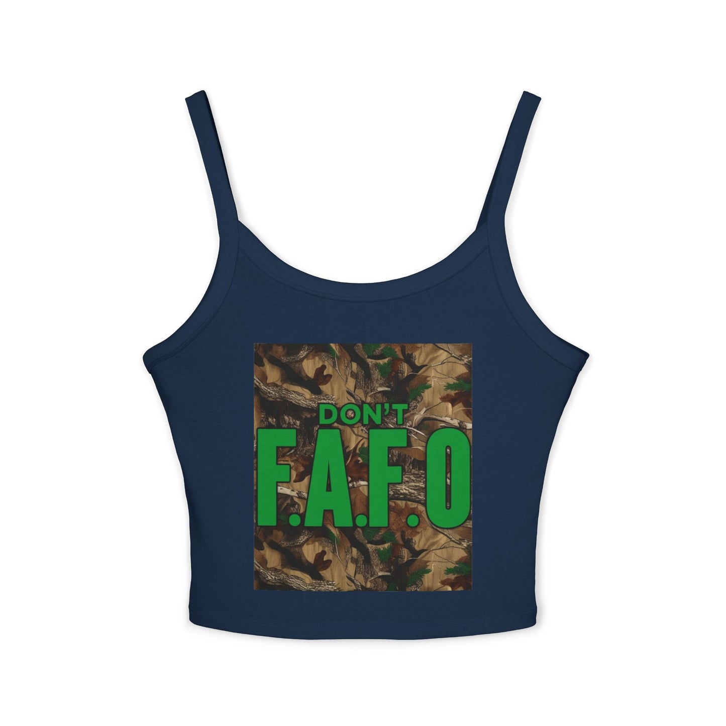 Don't F.A.F.O. Women's Spaghetti Strap Tank Top