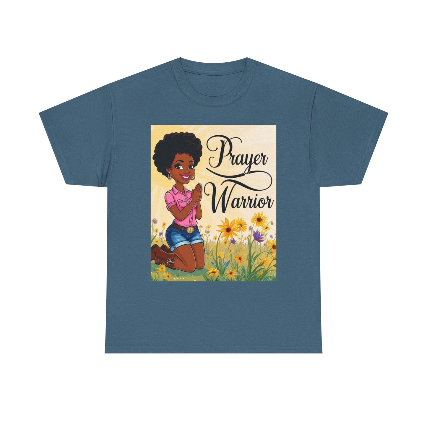 Prayer Warrior Unisex Cotton Tee