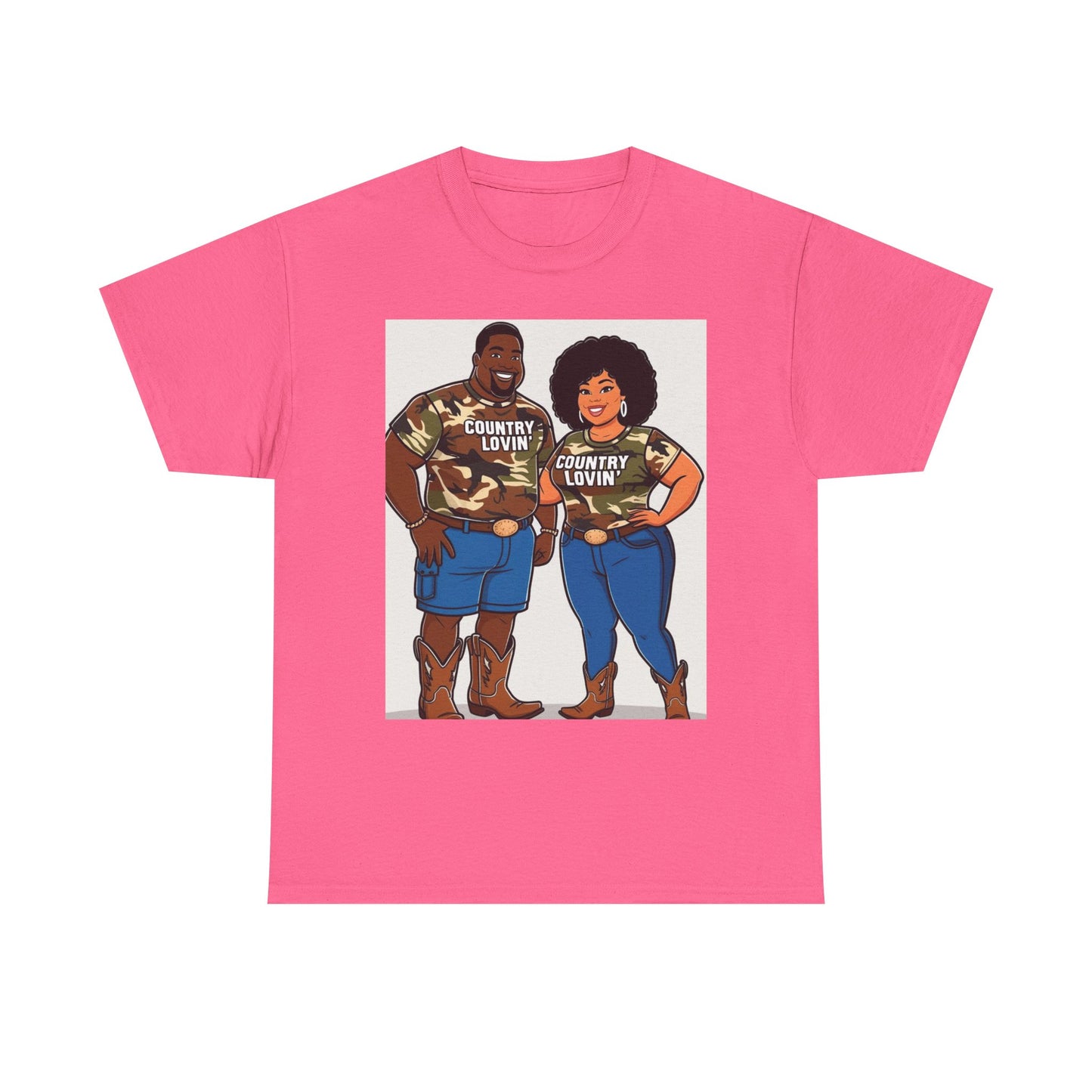 Country Lovin 2-More Colors Unisex Cotton Tee