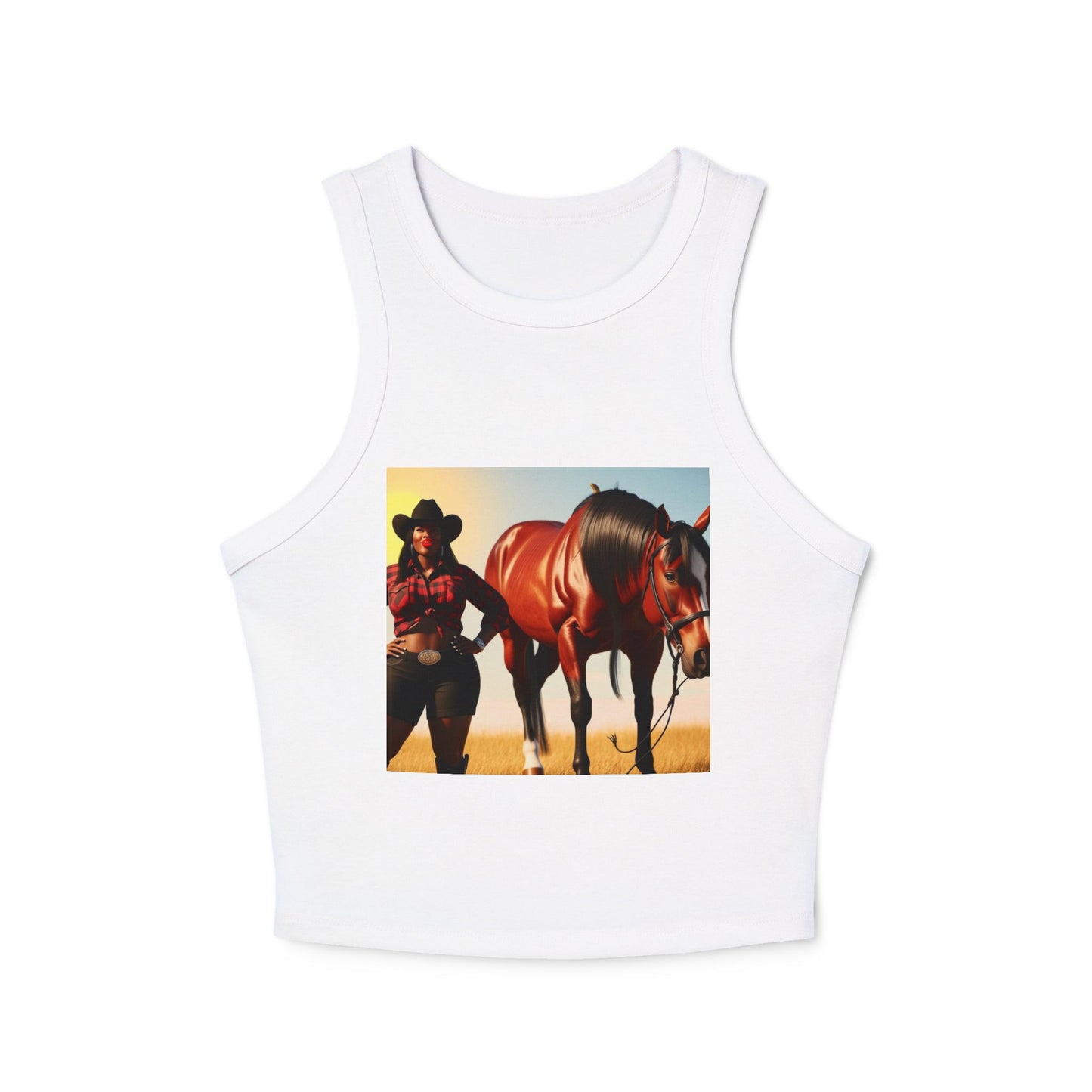 Thickums Racer Tank Top