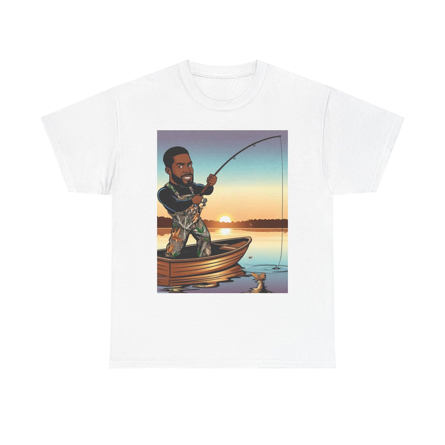 Handsome Fisherman Unisex  Cotton Tee