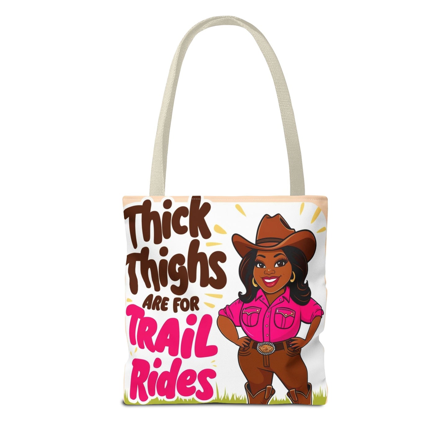 Bright Thick Thighs Tote Bag