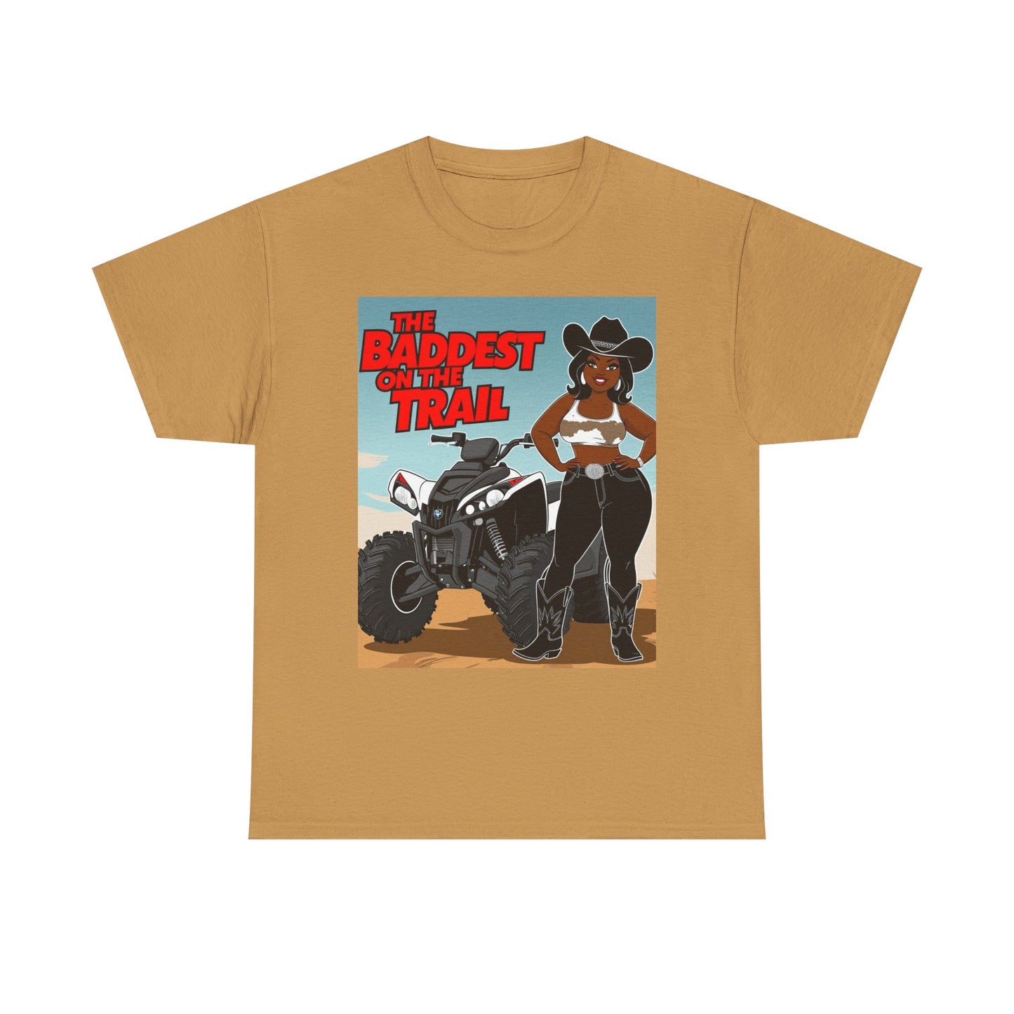 Baddest on the Trail Unisex Cotton Tee