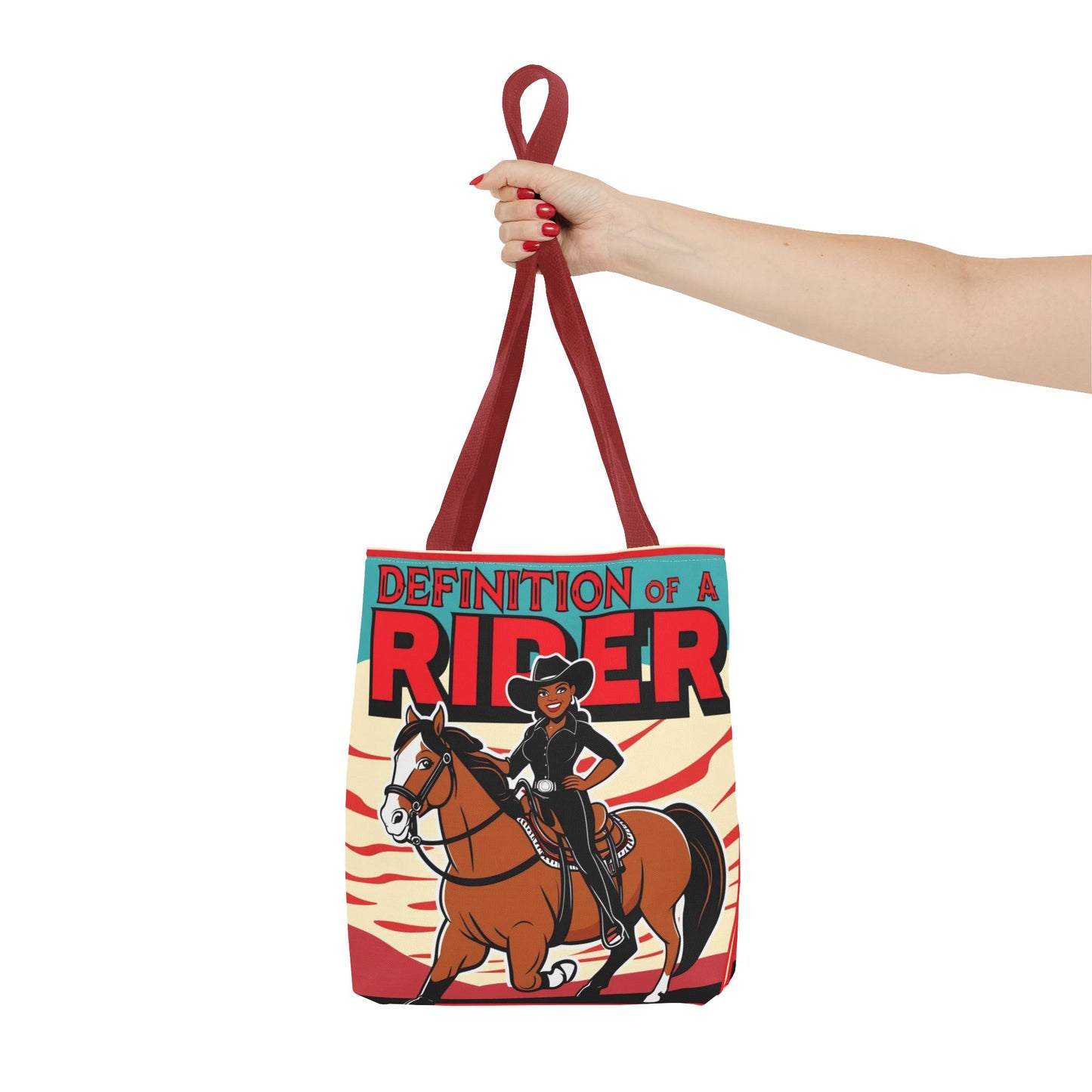 Definition of a Rider Tote Bag